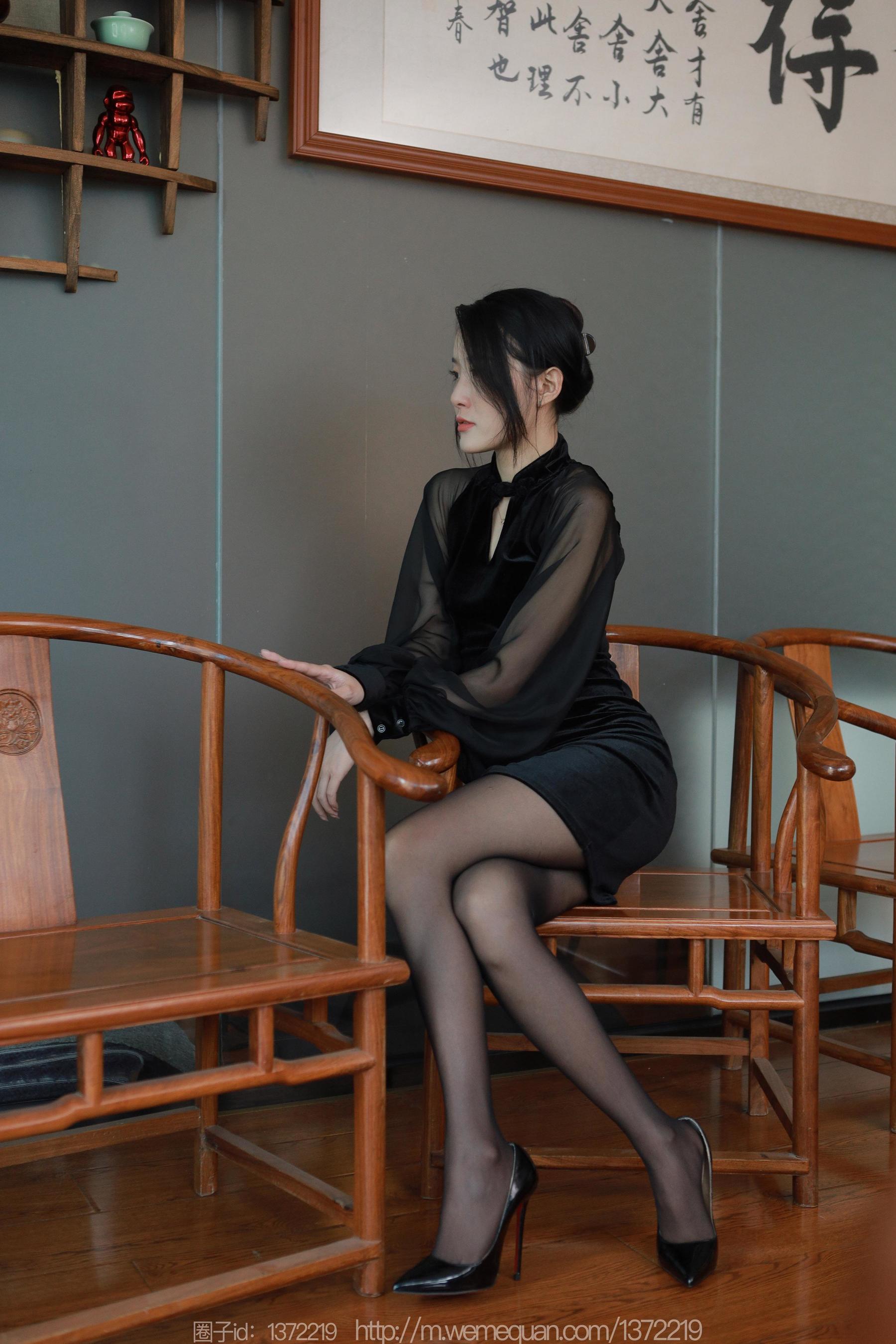 IESS异思趣向 - 模特：婉萍 《黑色蔷薇》_第5张