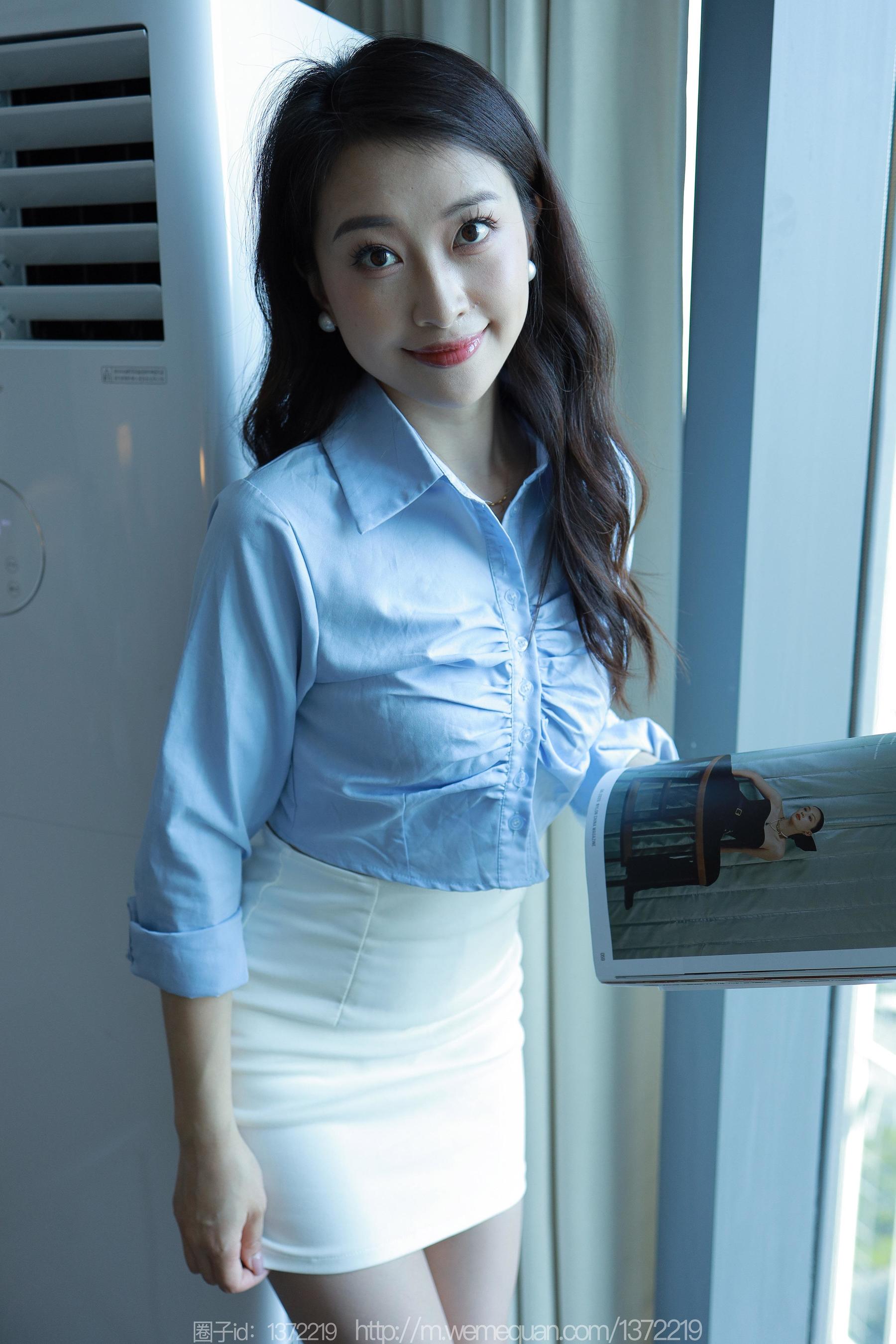 IESS异思趣向 - 模特：小婕 《蓝领佳人》_第3张