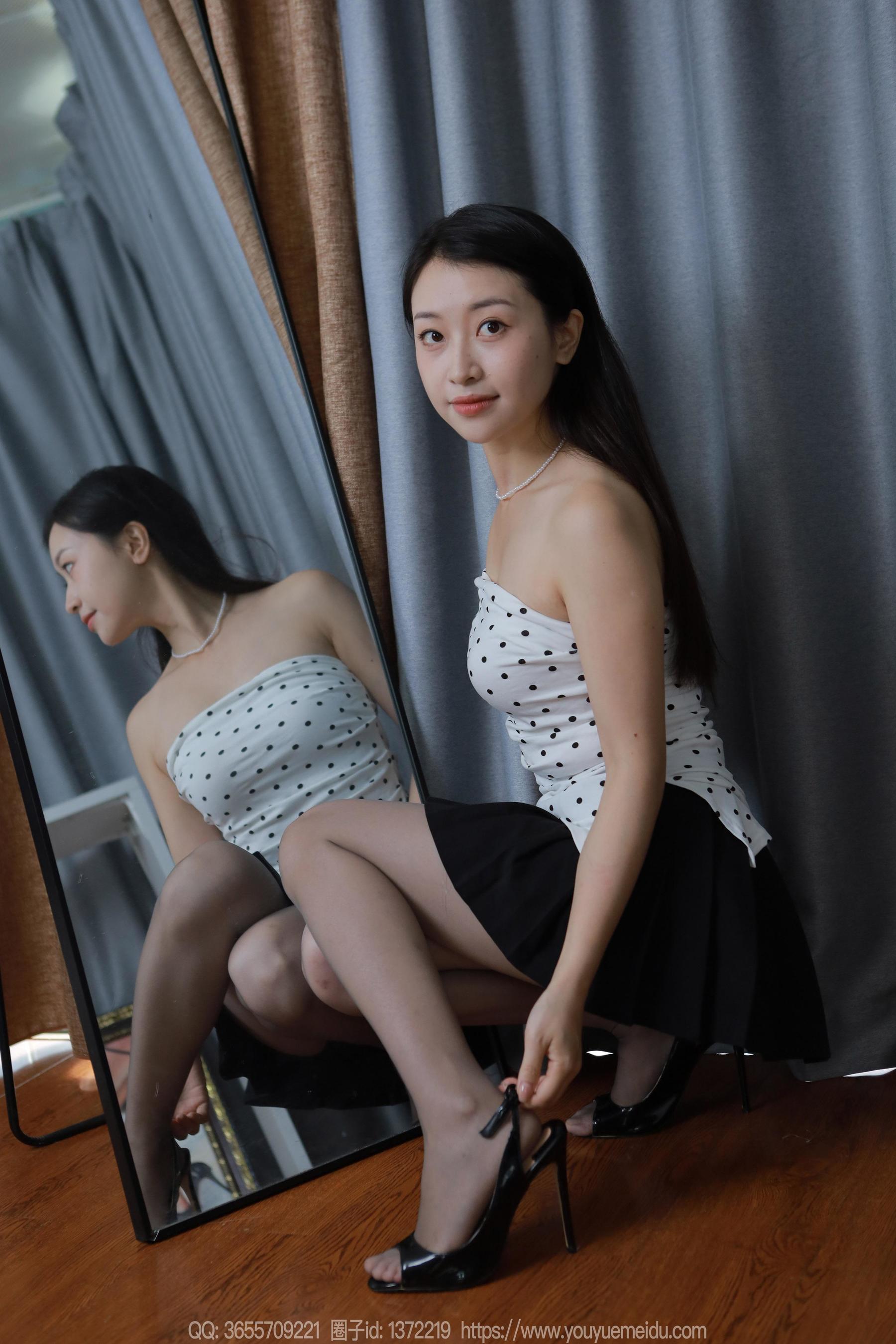 IESS异思趣向 - 模特： 小婕 《波点套装》_第2张