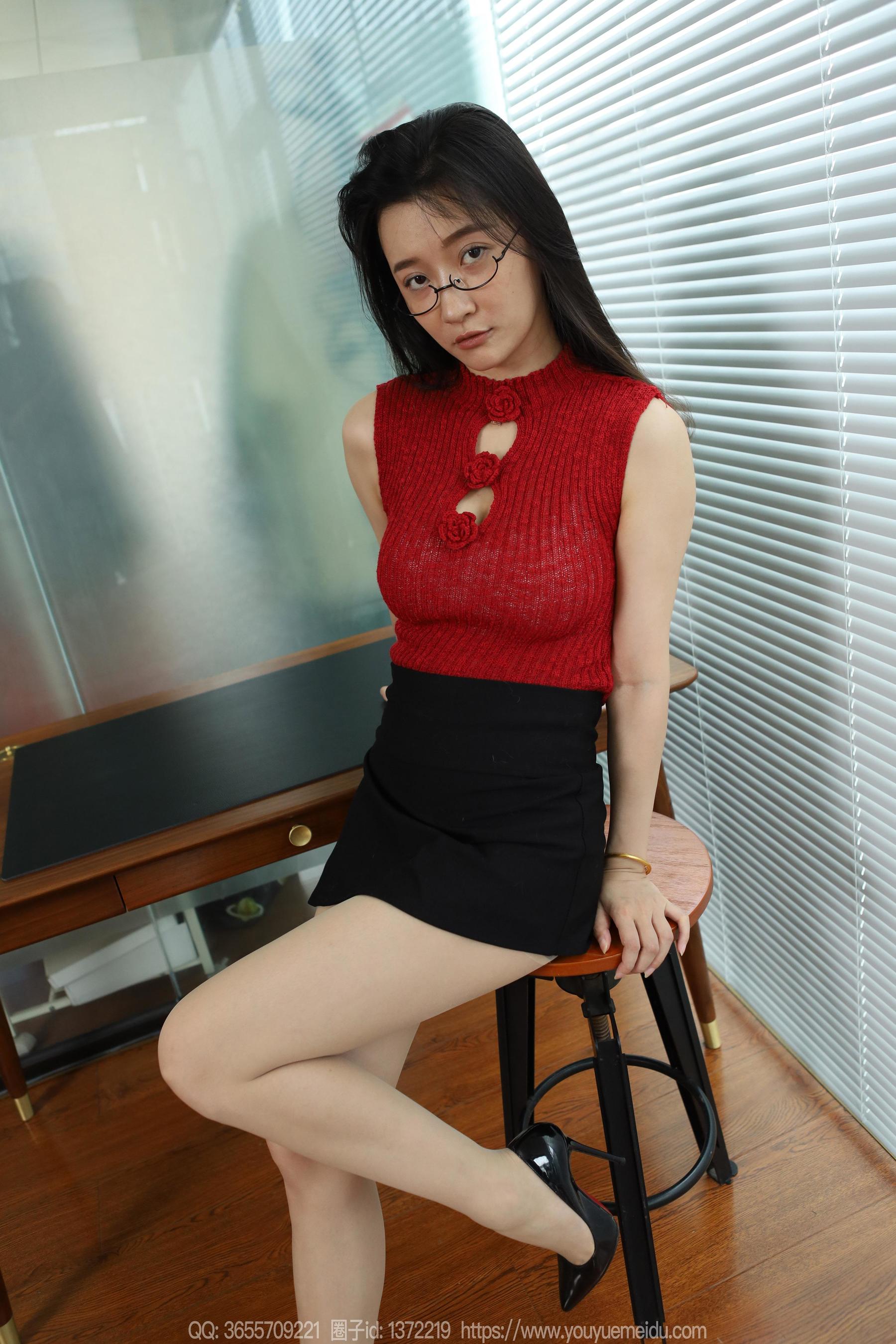 IESS异思趣向 - 模特： 秋秋 《镂空的春色》_第2张