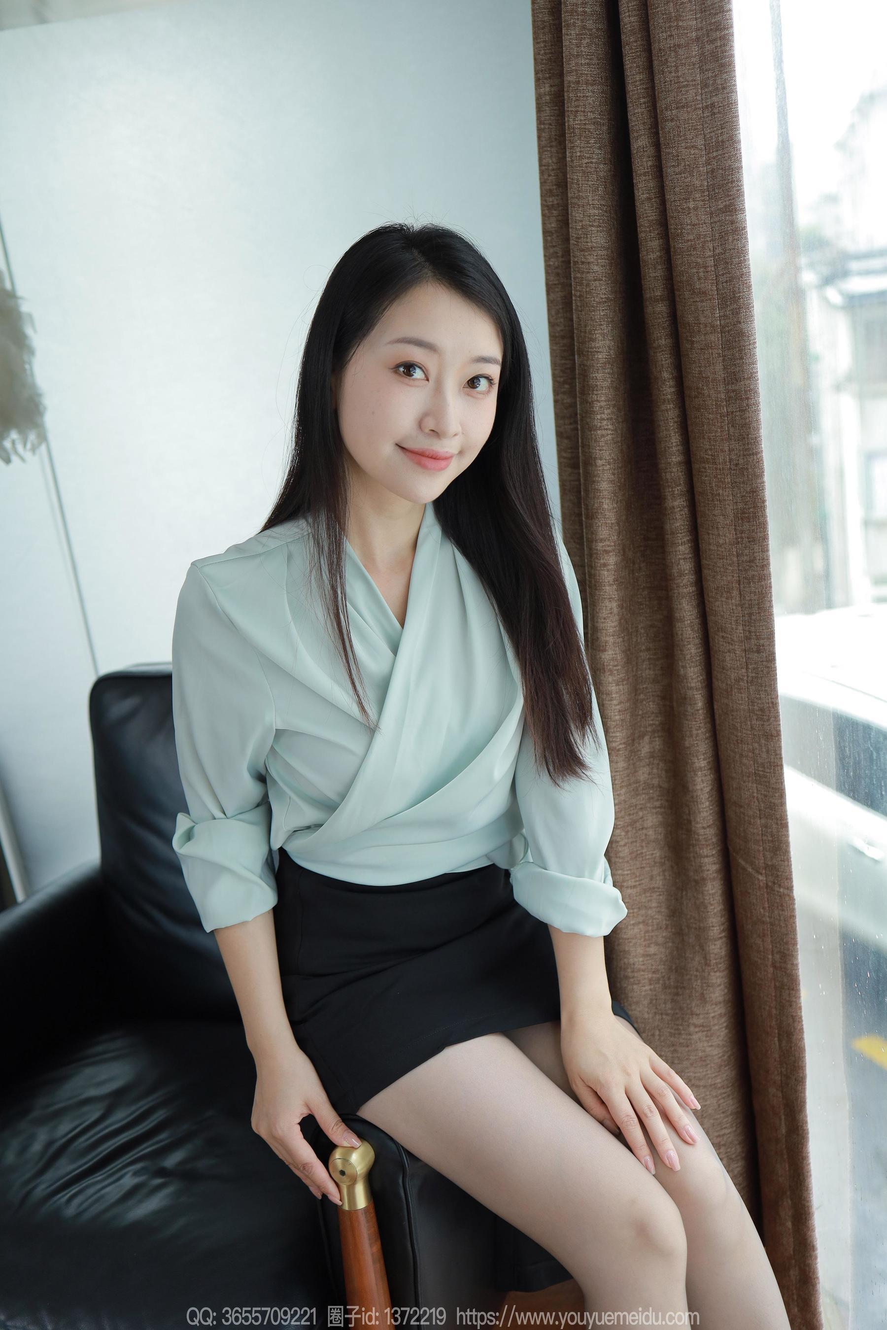 IESS异思趣向 - 模特： 小婕 《灰色丝》_第4张