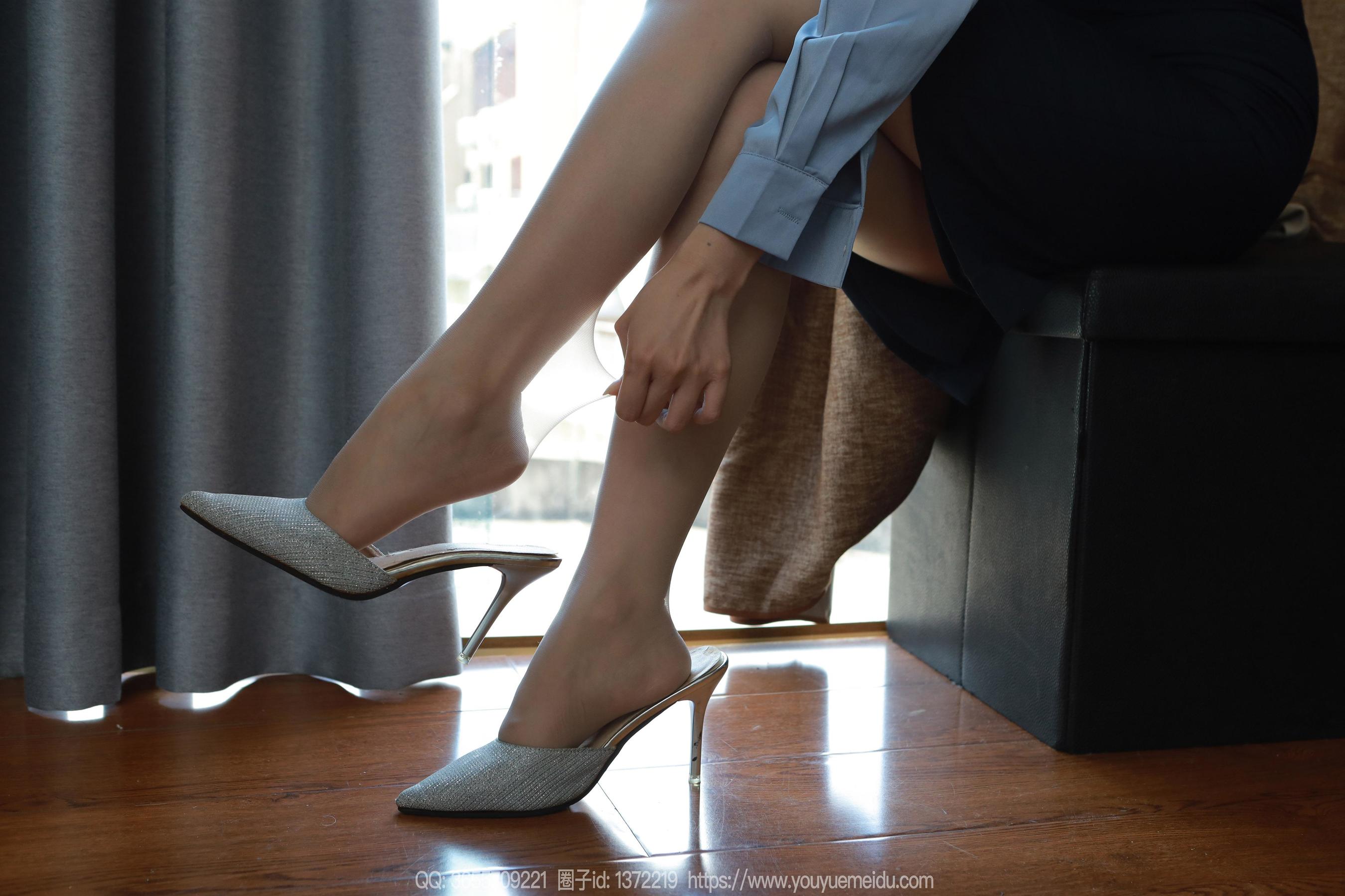 IESS异思趣向 - 模特： 婉萍 《蓝色衬衣》_第5张