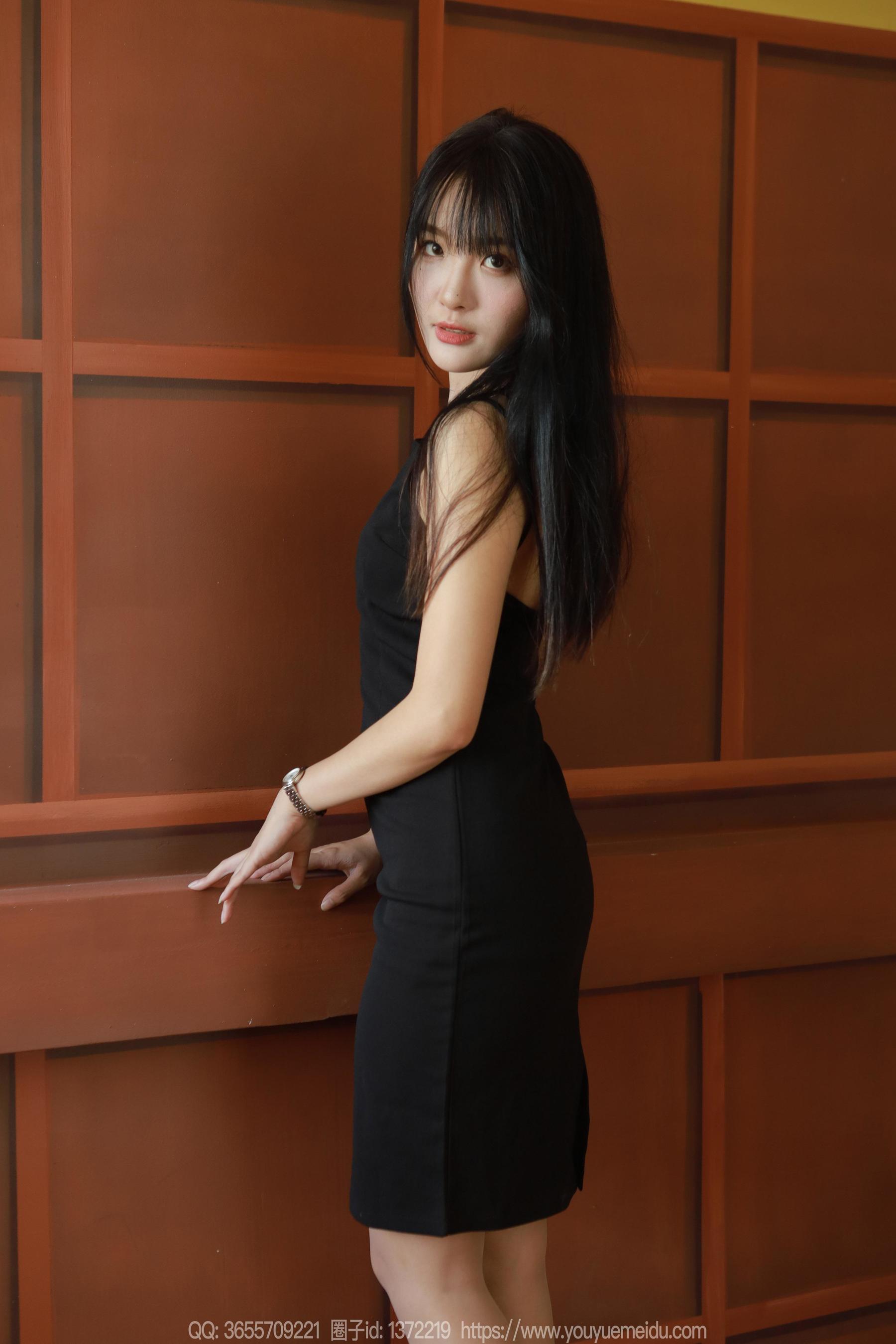 IESS异思趣向 - 模特： 婉萍 《黑色礼裙（上）》_第4张