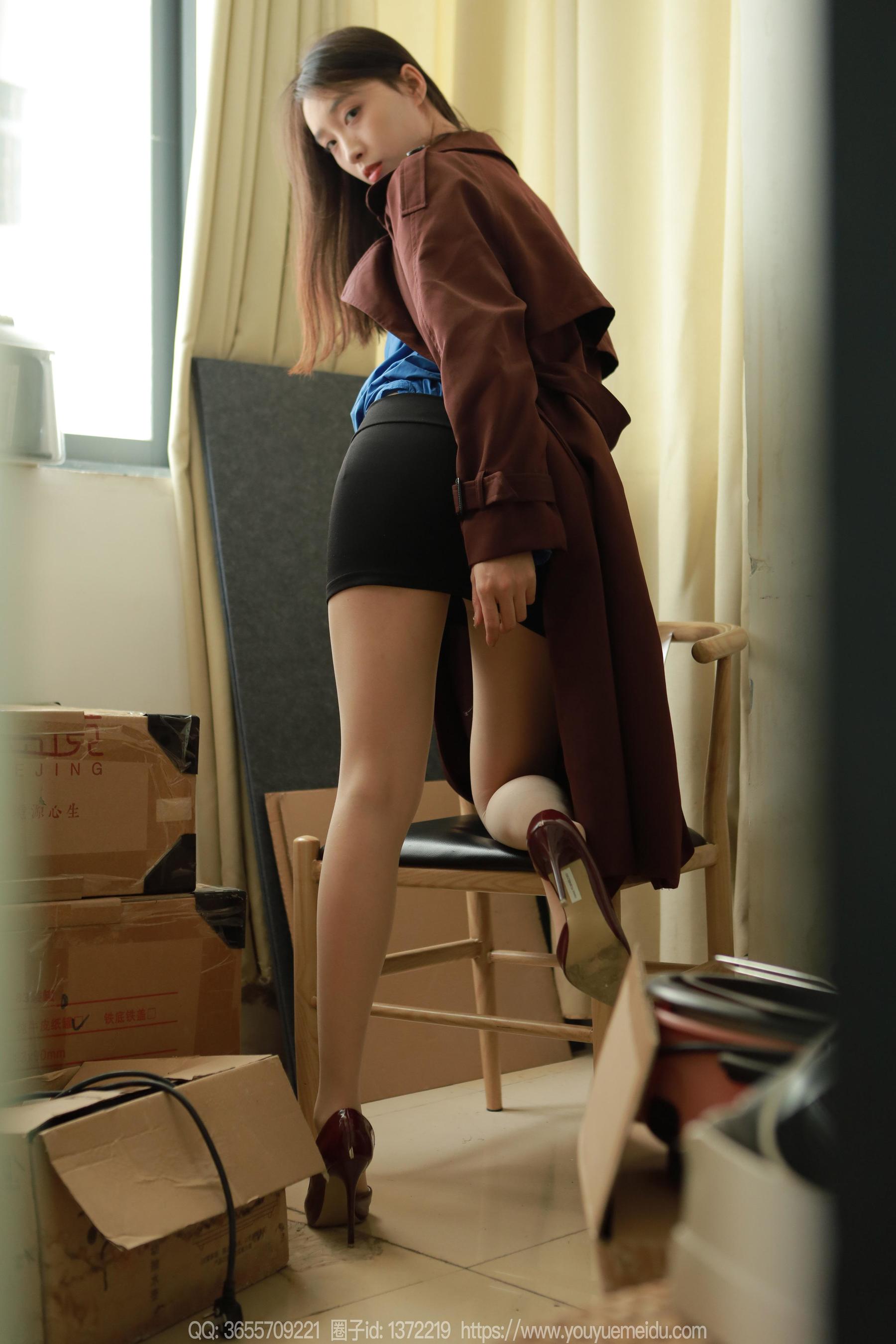 IESS异思趣向 - 模特： 小九 《风衣里的故事（下）》_第5张