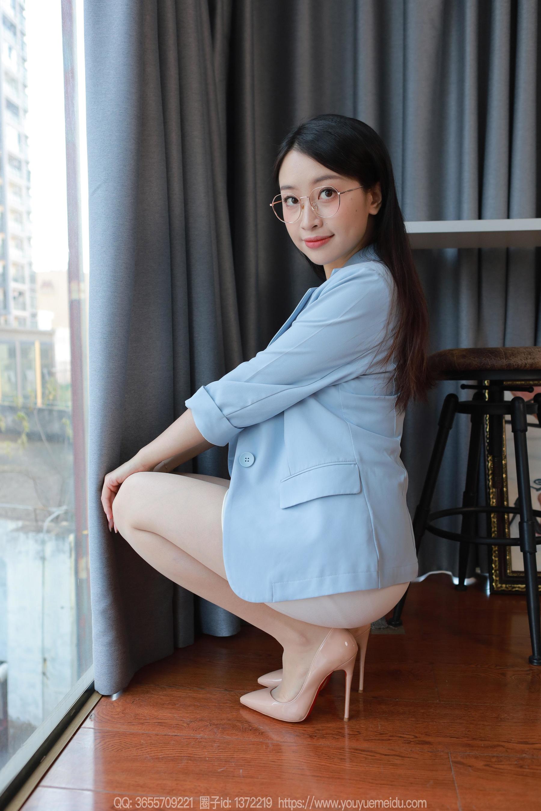 IESS异思趣向 - 模特： 小婕 《蓝色制服（下）》_第3张