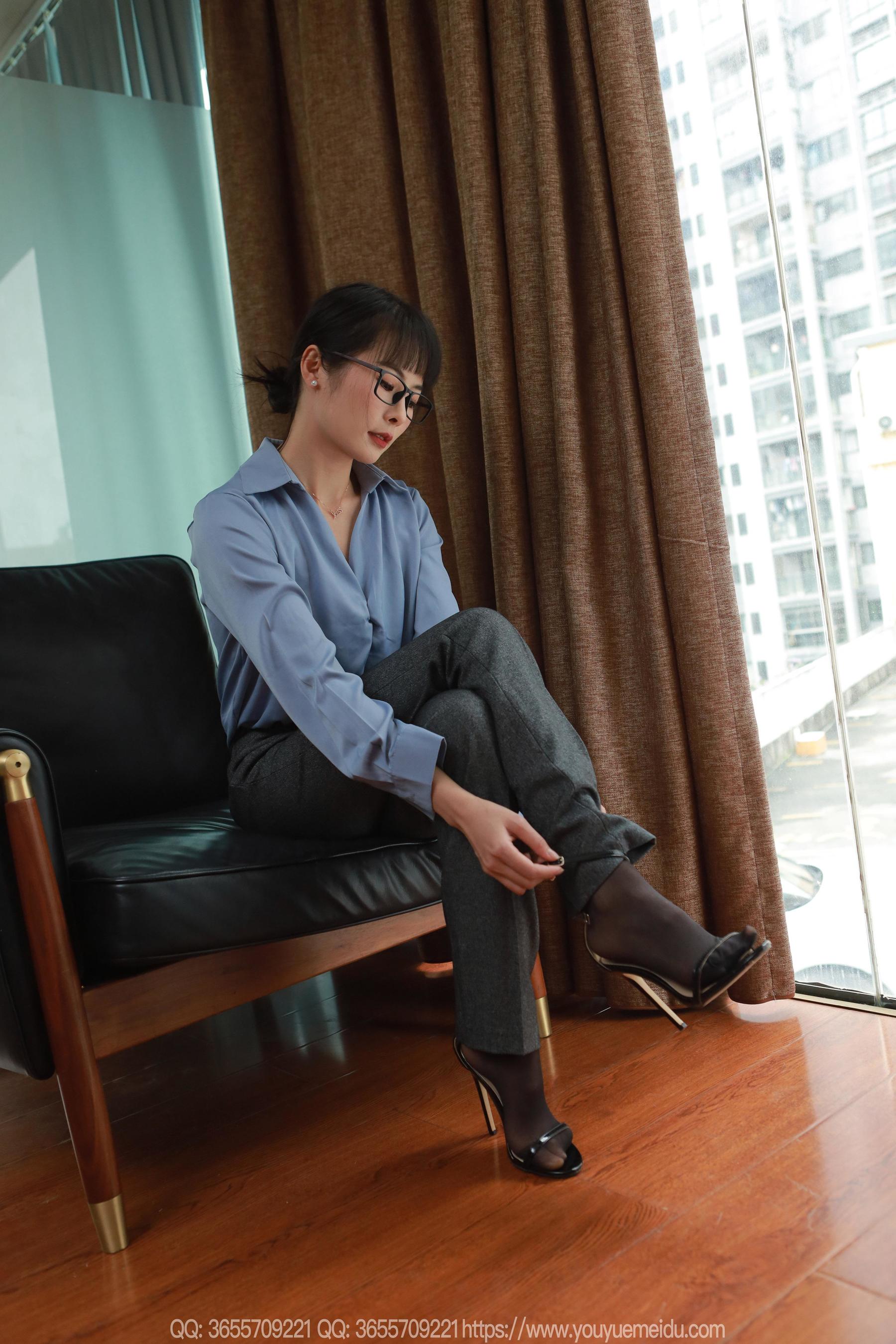 IESS异思趣向 - 模特： 小金 《西裤里丝》_第2张