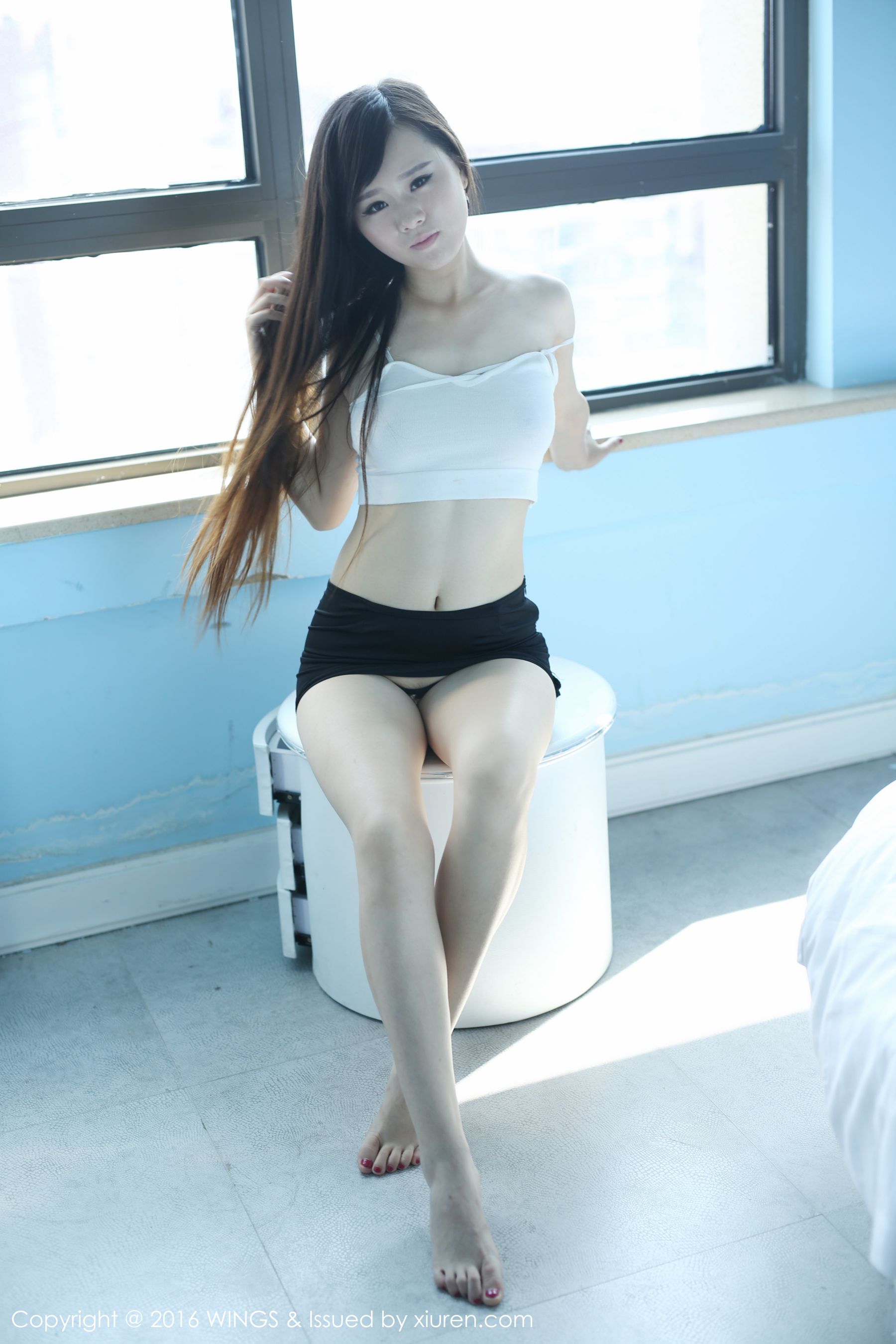 喵喵cyann《沐浴在阳光下的私房少女》 [WingS影私荟] Vol.022 写真集_第2张