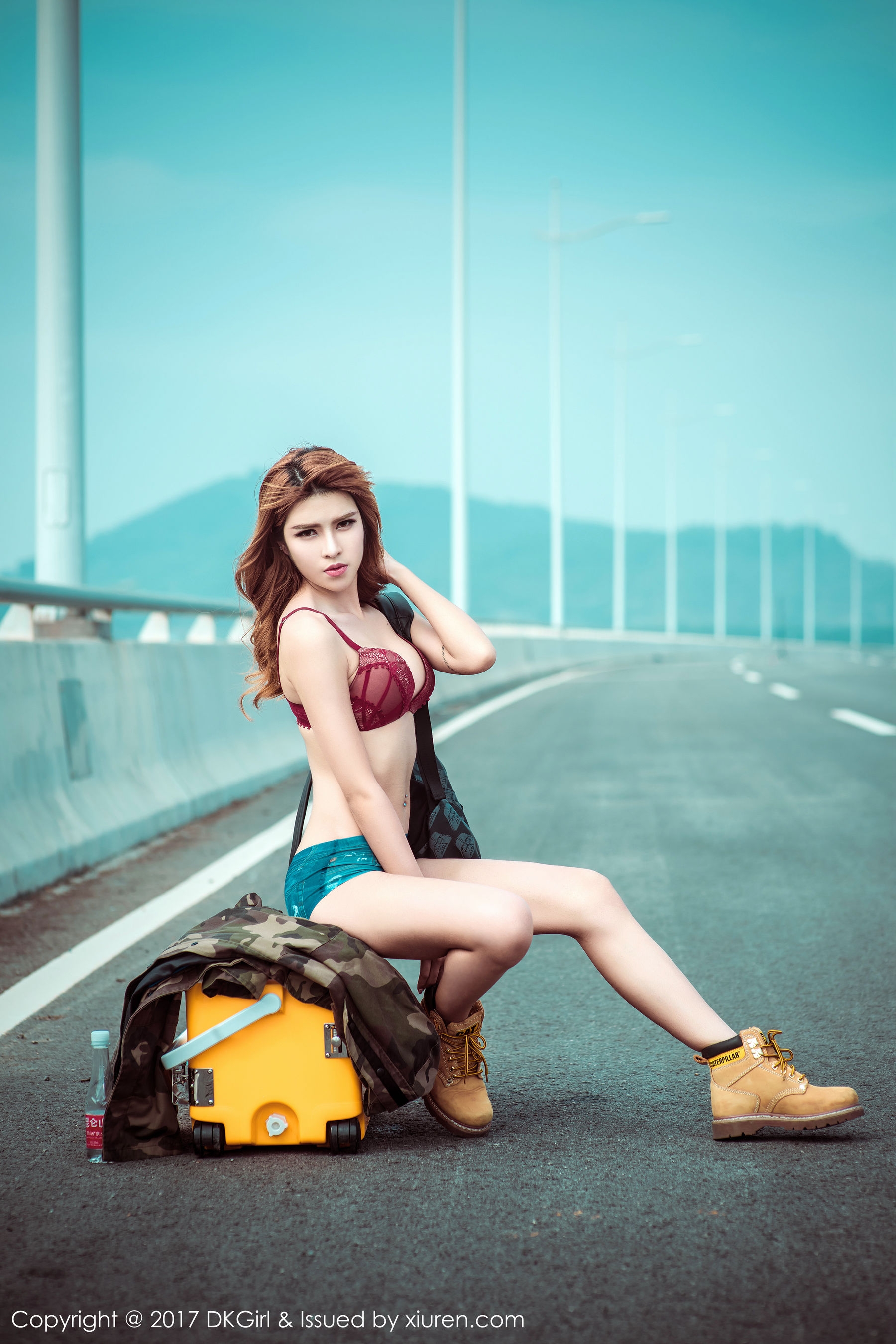 蔡乐儿《美胸美腿，修长丝足》 [御女郎DKGirl] VOL.018_第3张