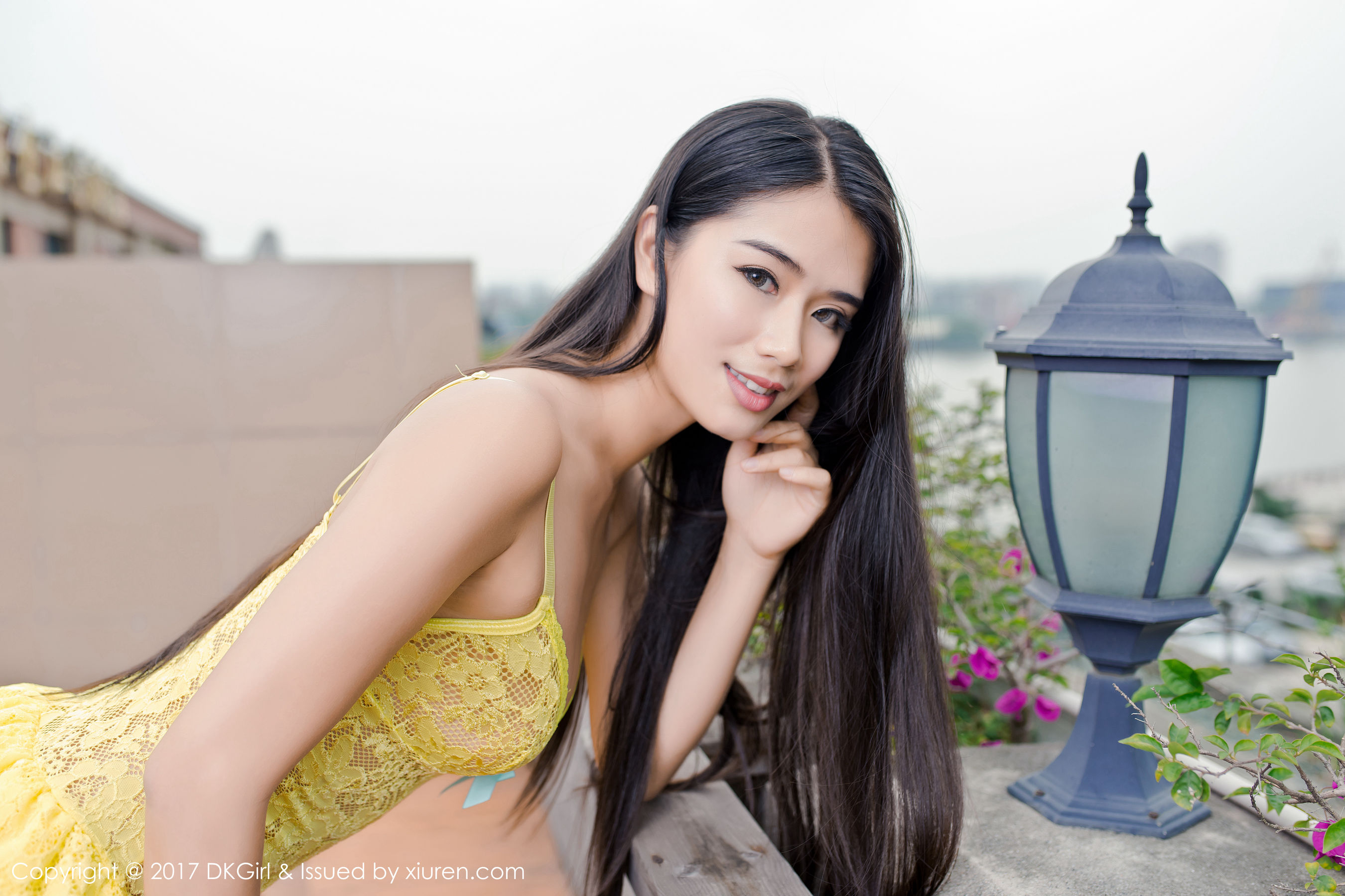 高颜值美女@啊宝宝《蕾丝内衣+兔女郎》 [御女郎DKGirl] Vol.041_第4张