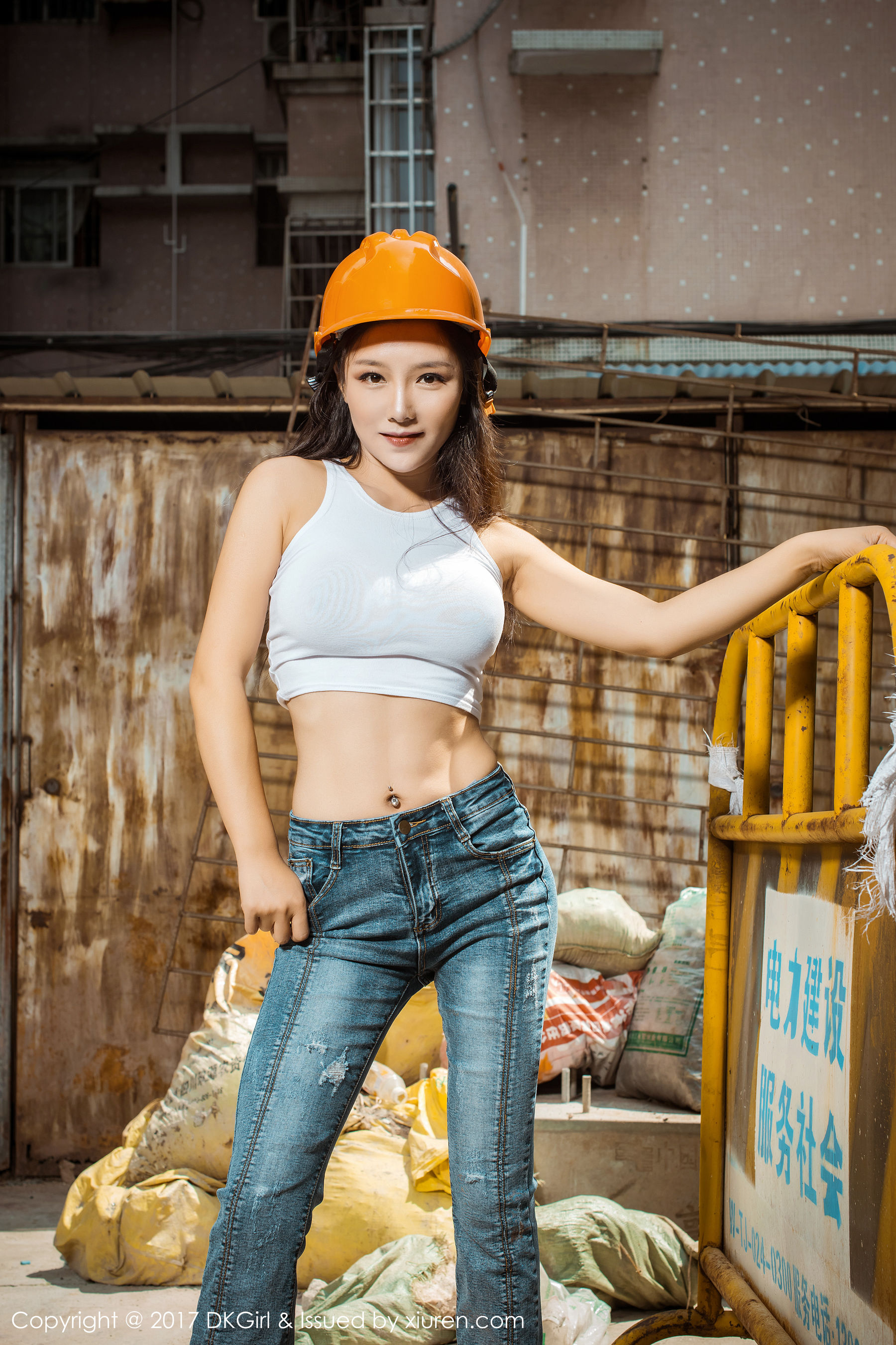 健身美人@媛美人 [御女郎DKGirl] Vol.043_第5张