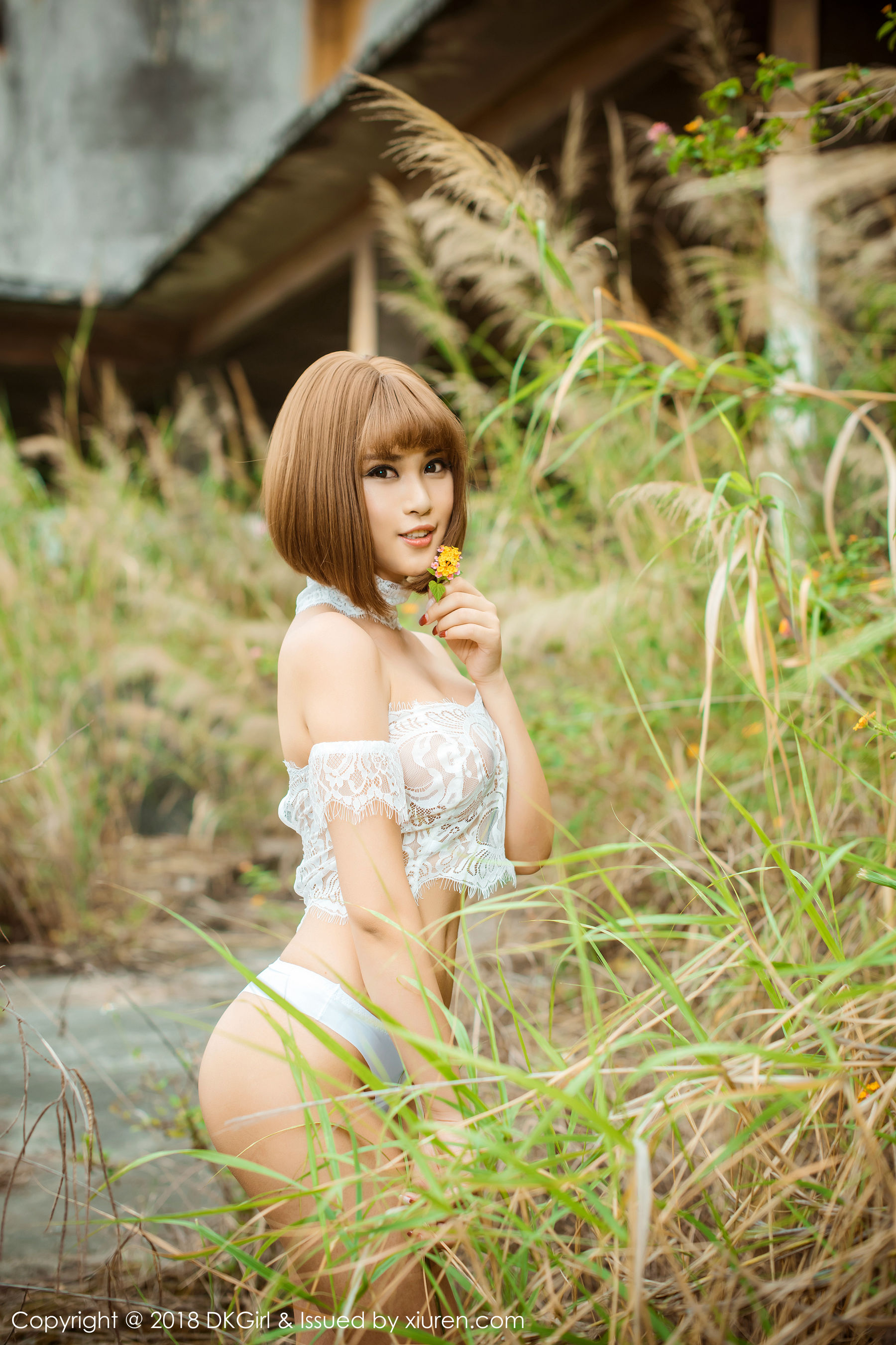 萌宝儿BoA《青春纯美与荒野海边户外露出》 [御女郎DKGirl] Vol.074_第2张