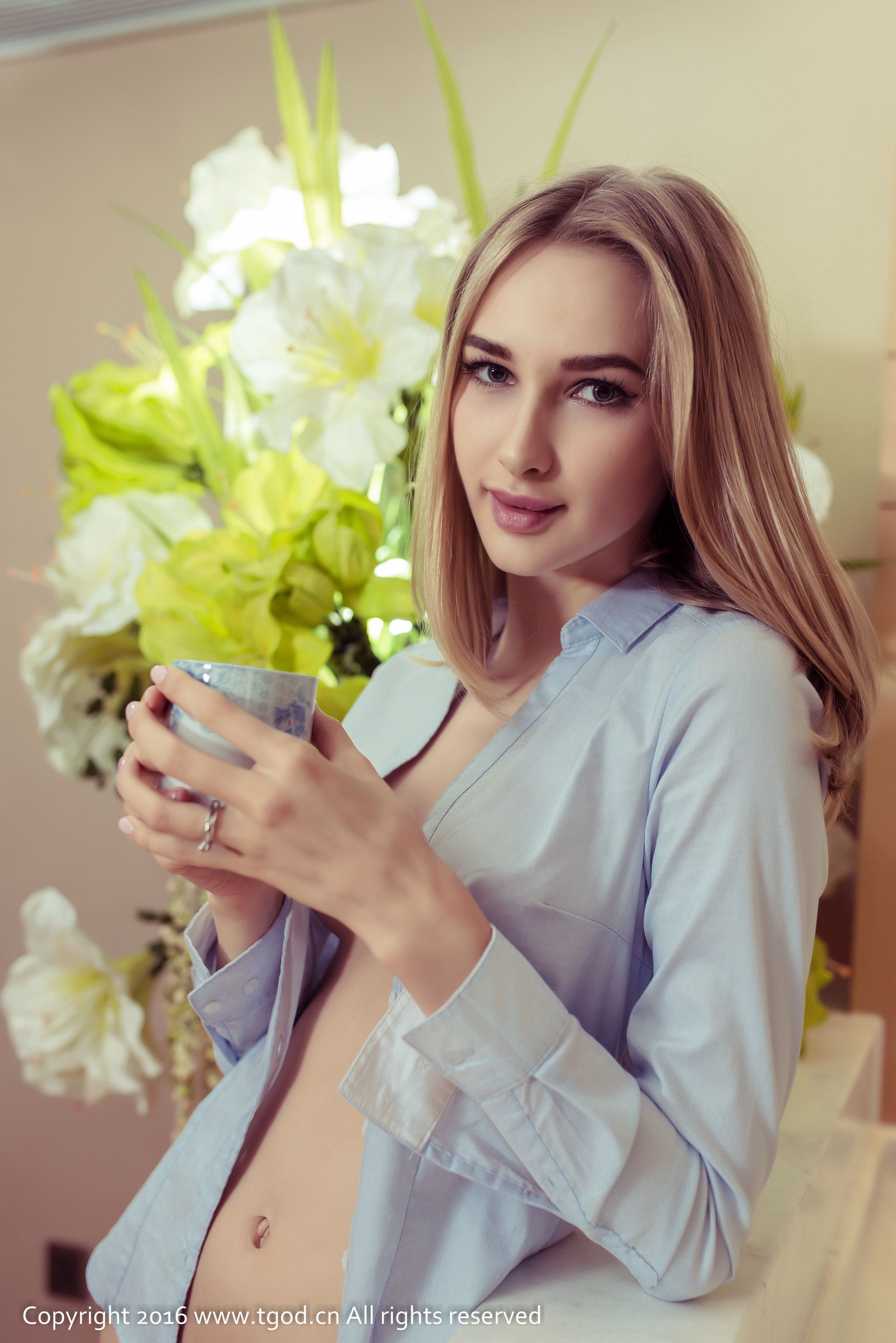 乌克兰美女Anna《诱人的金发美女》 [推女神/御女郎]_第4张