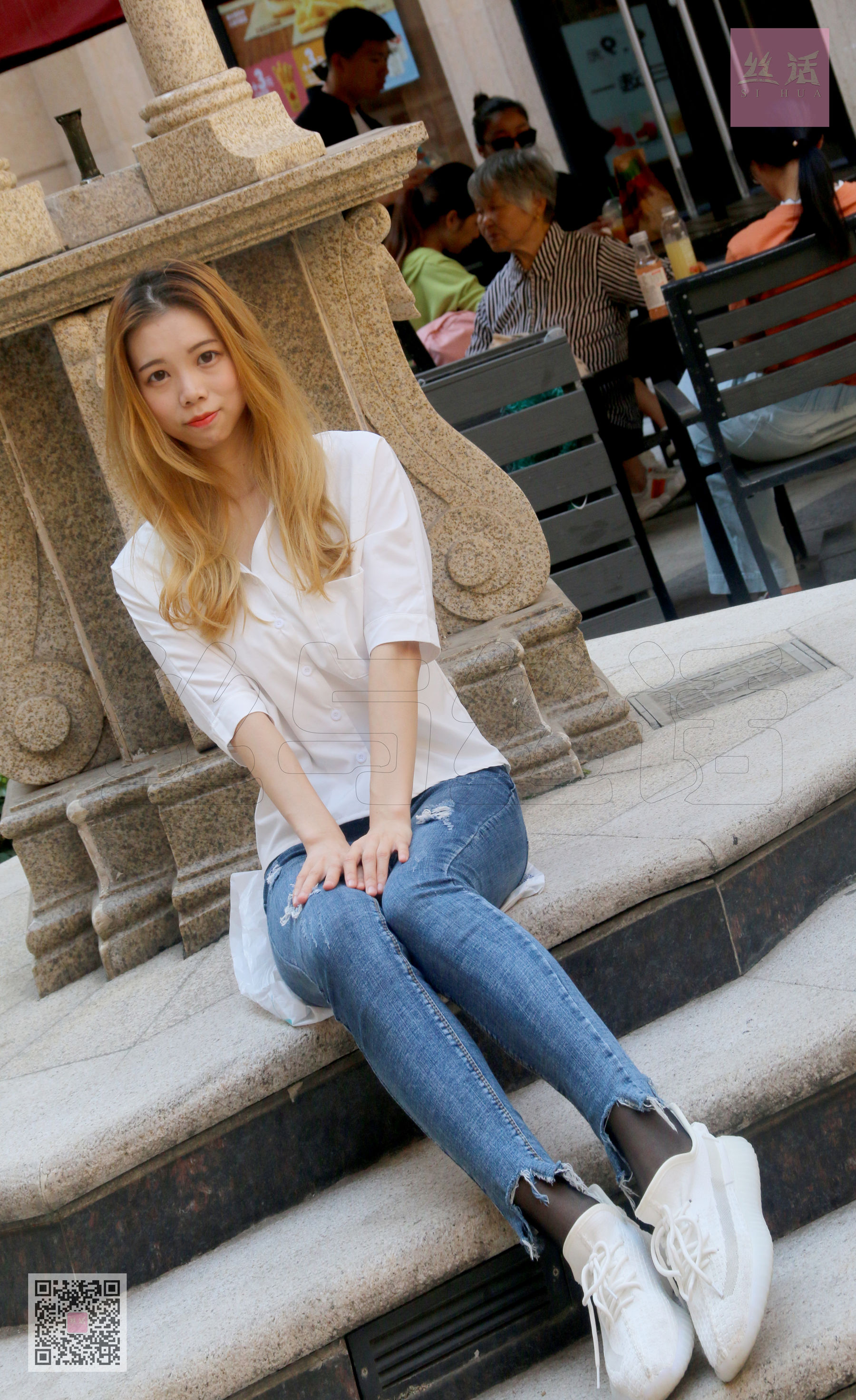 [思话SiHua] SH006 婧娴 步行街偶遇库里斯_第3张