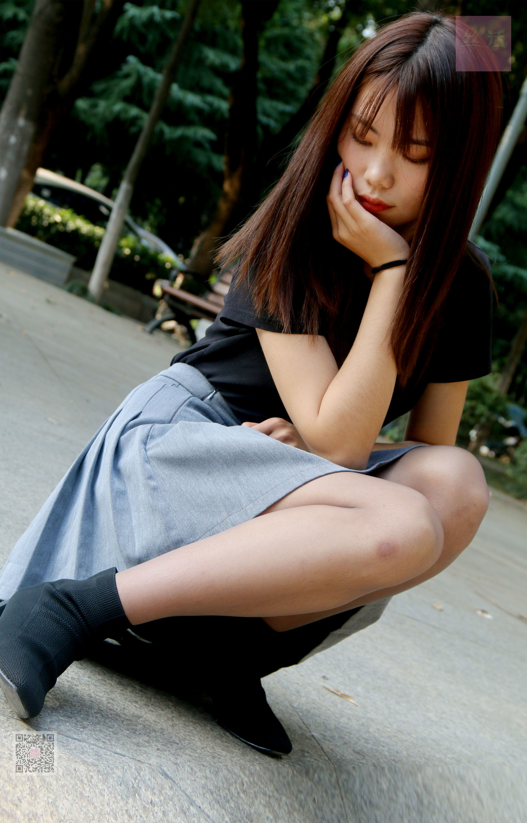 [思话SiHua] SH012 雯玥 等车的前奏曲_第1张