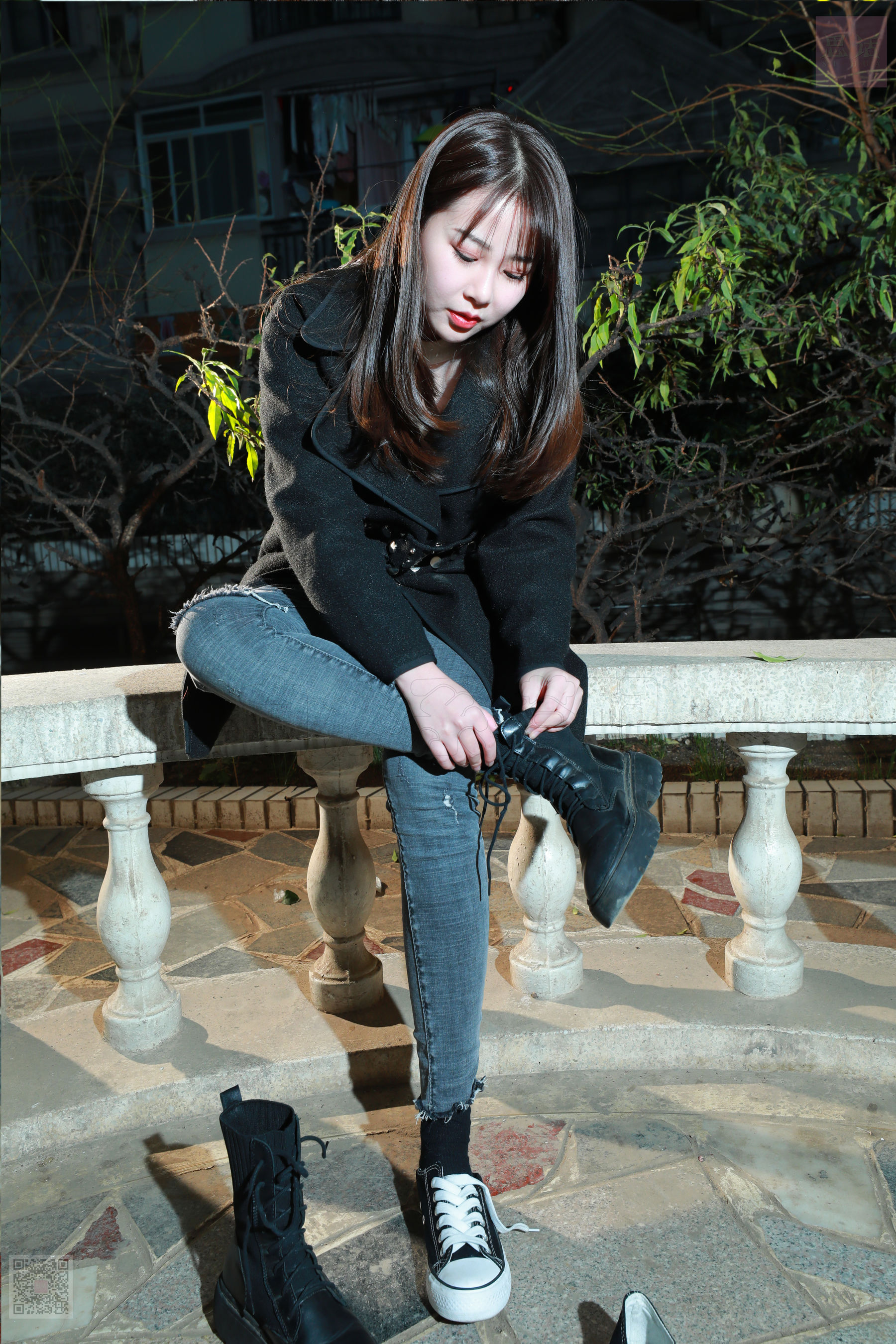 [思话SiHua] SH059 苏羽 苏羽第一次冬日夜景_第1张