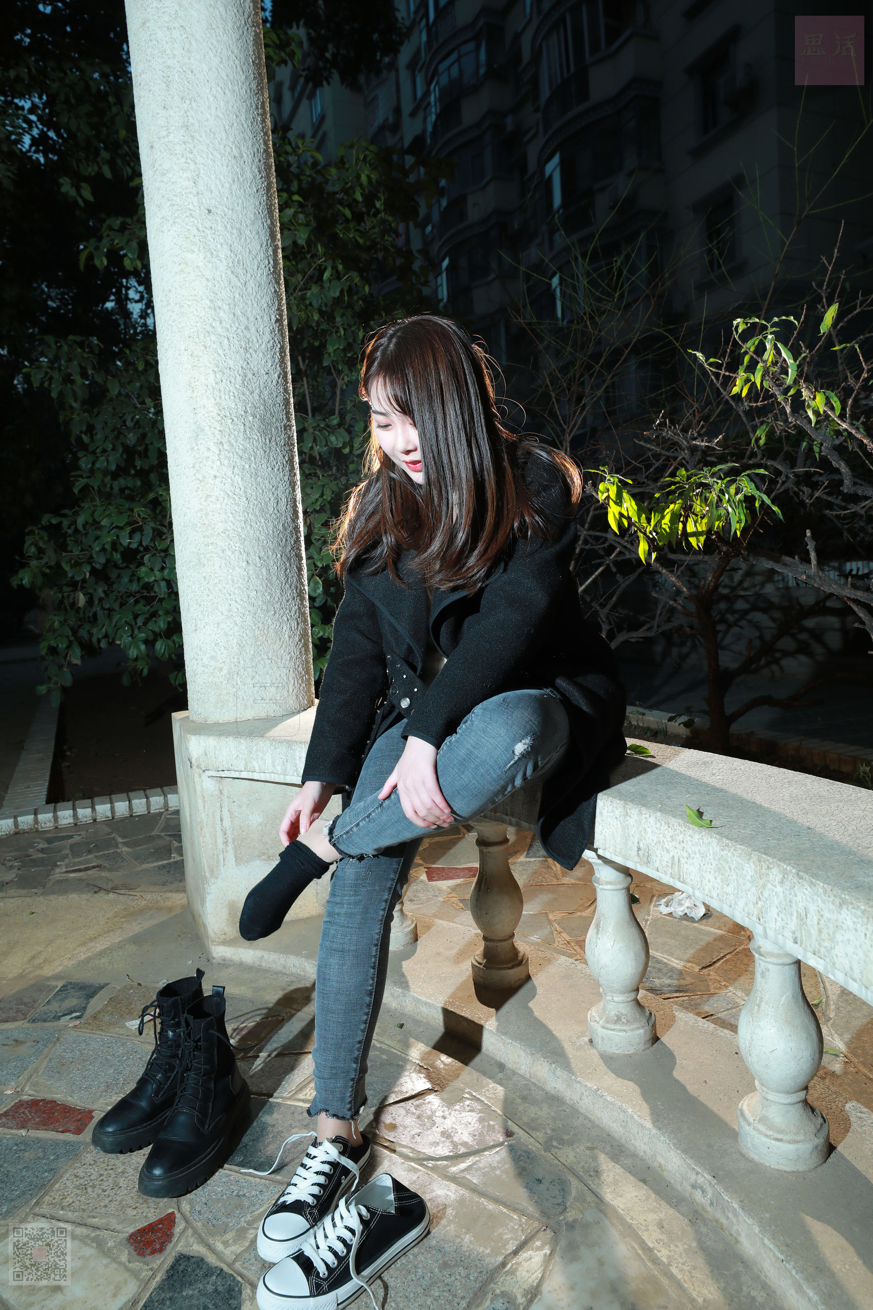 [思话SiHua] SH059 苏羽 苏羽第一次冬日夜景_第3张