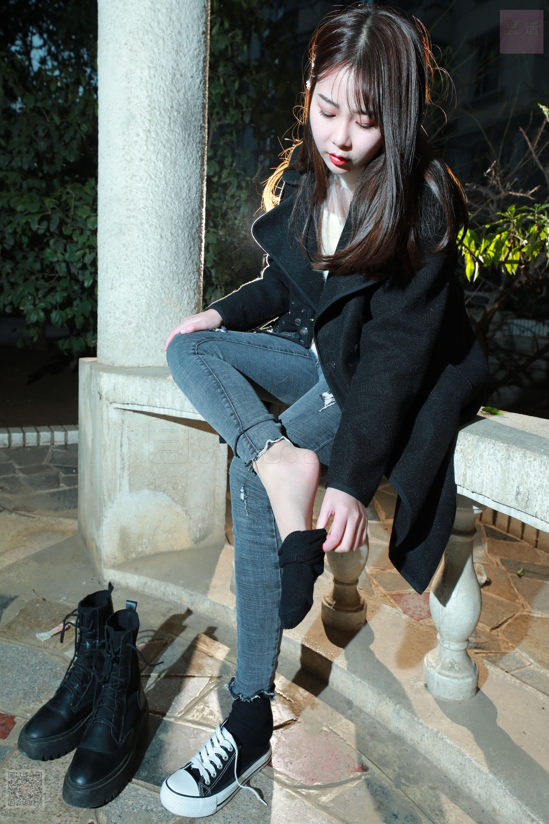 [思话SiHua] SH059 苏羽 苏羽第一次冬日夜景_第4张