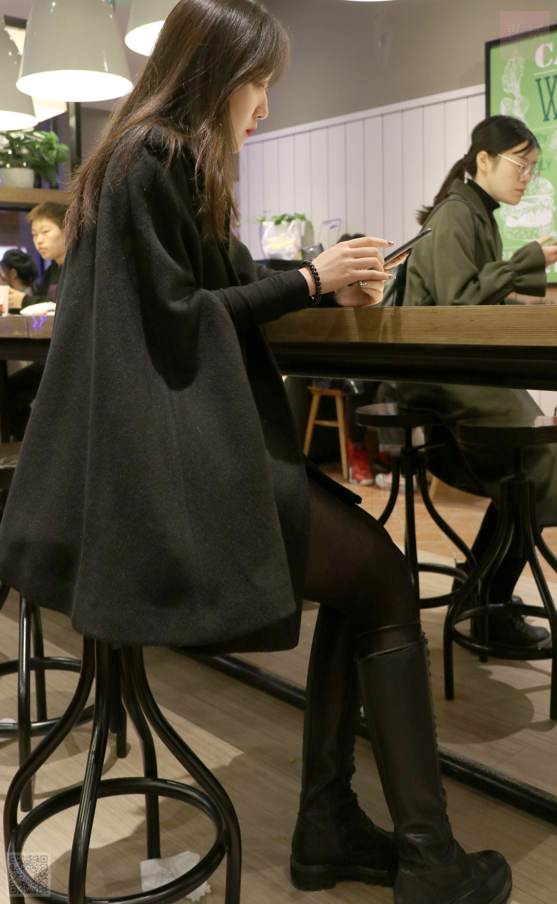 [思话SiHua] SH061 露露 厚黑丝80D_第5张