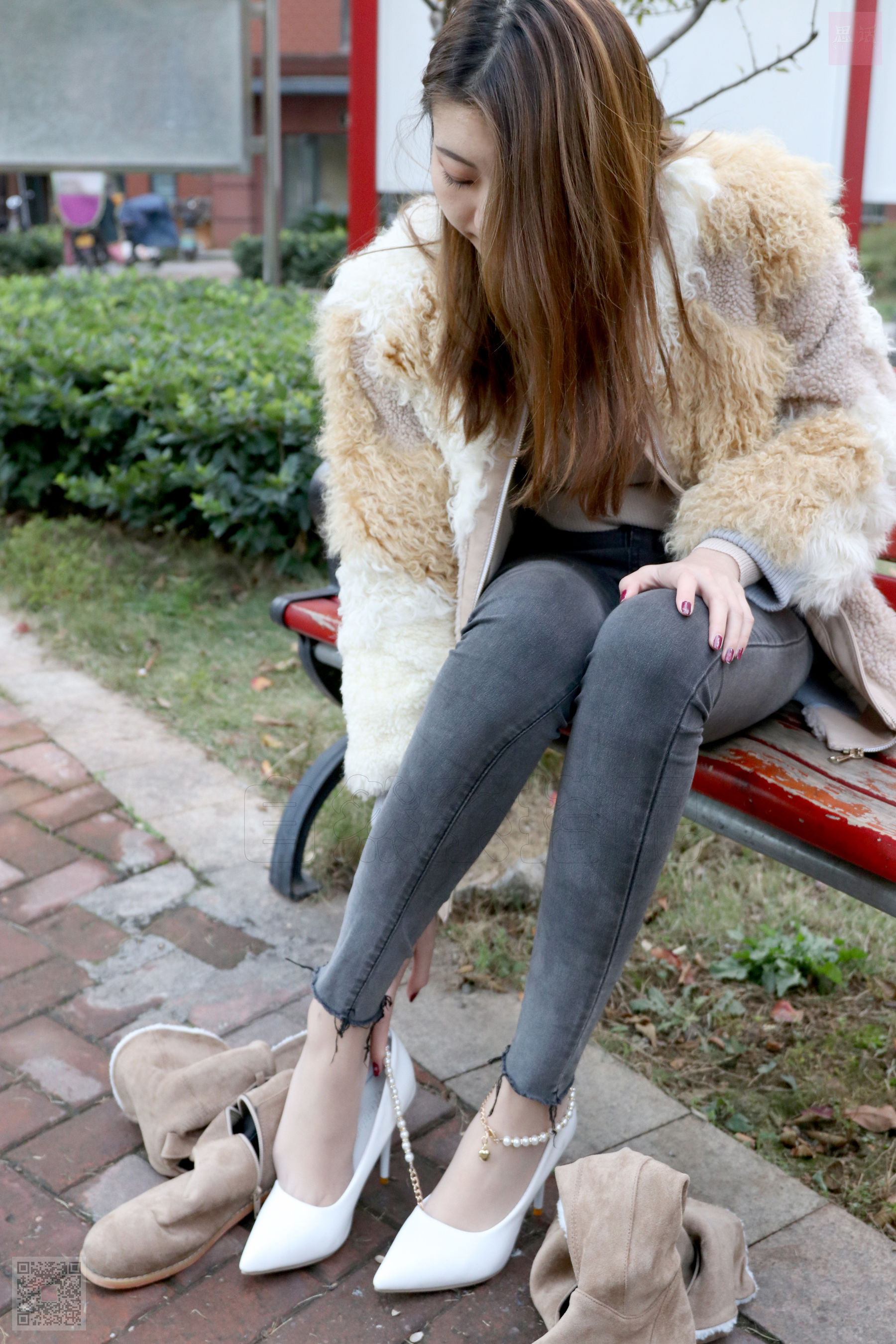 [思话SiHua] SH066 珺洁 喏~夕阳下的库里斯_第1张