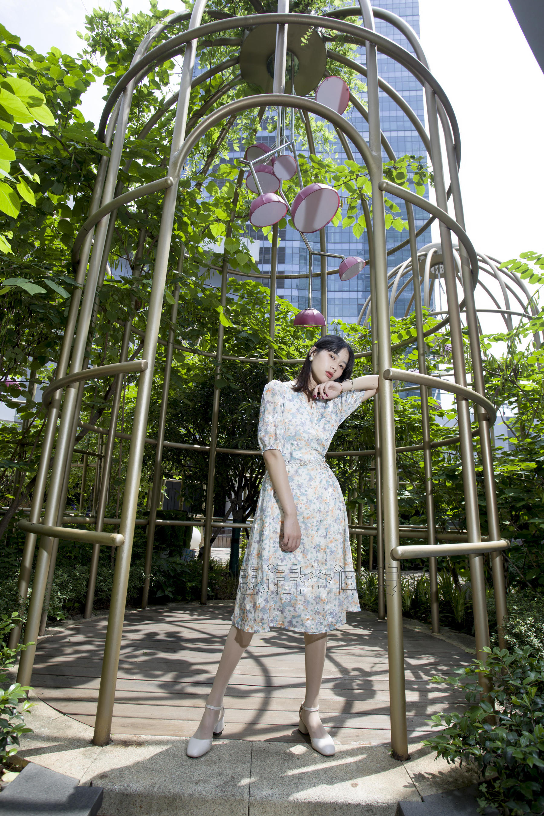 [思话SiHua] SH119 诗韵 印花裙的都市美感_第5张