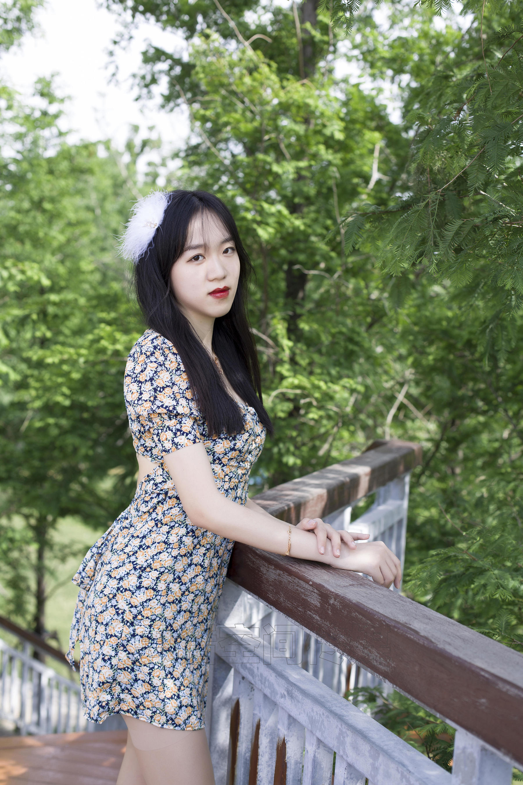 [思话SiHua] SH121 子琦 绿林碎花_第4张