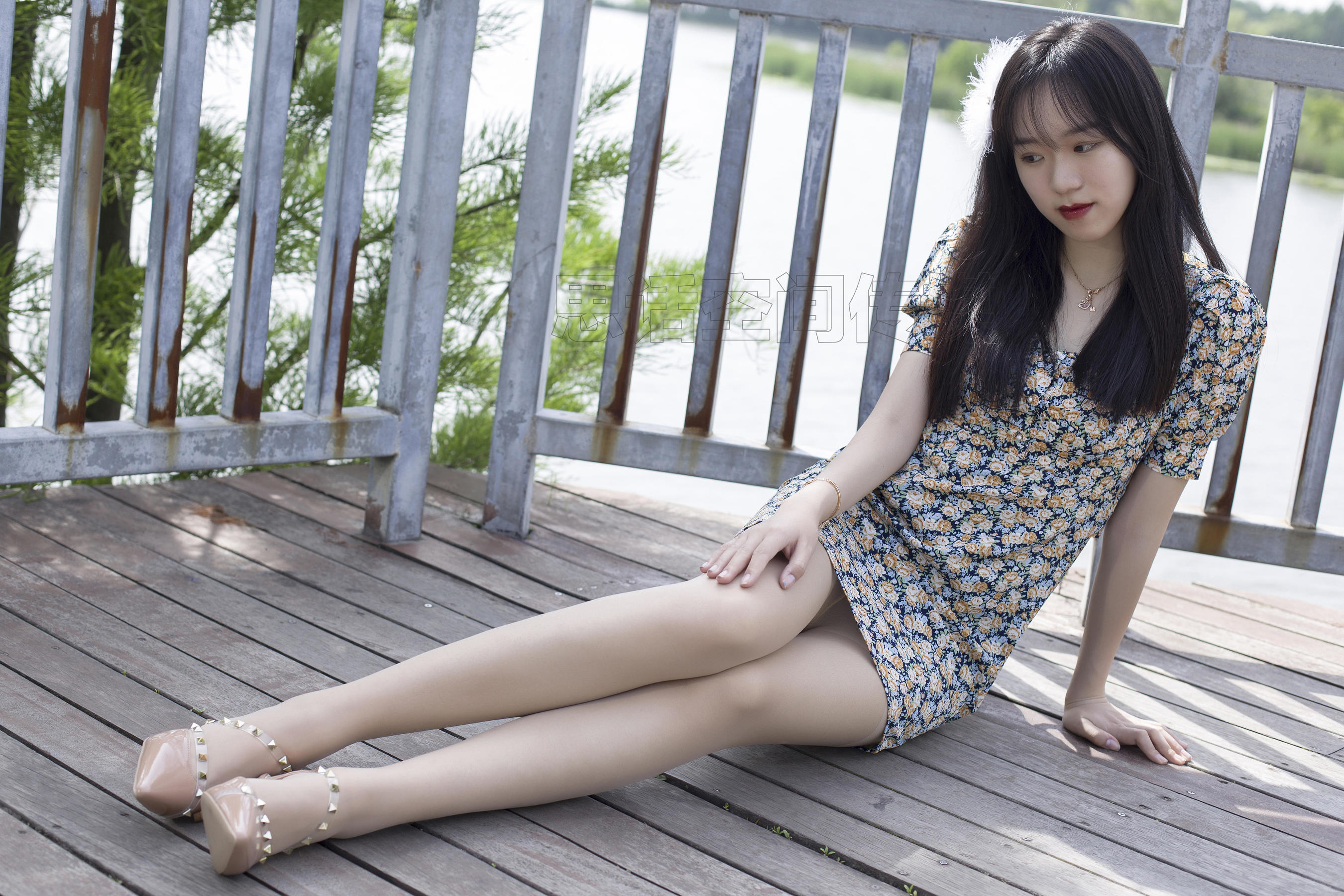 [思话SiHua] SH121 子琦 绿林碎花_第5张