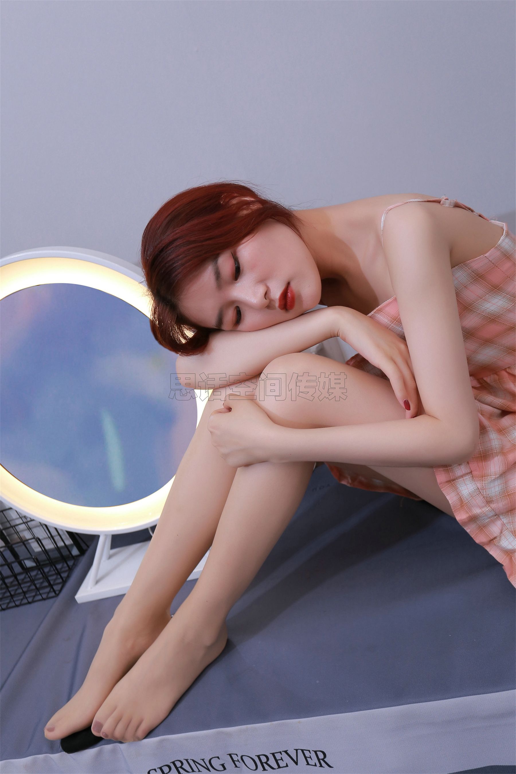 [思话SiHua] SH158 筱蝶 桌上的肉丝女孩_第1张