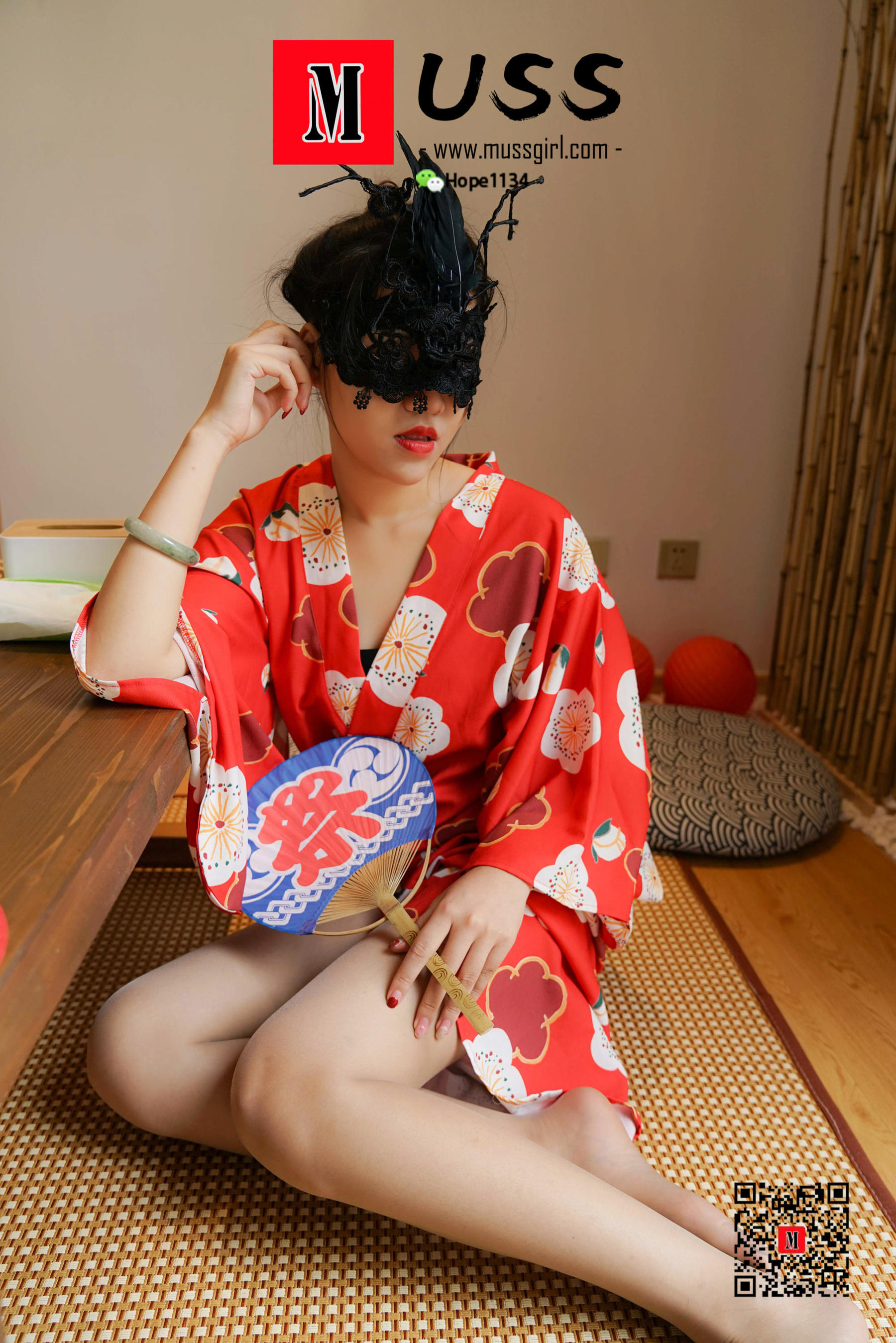 [慕丝女郎MussGirl] No.005 尤物珊珊_第1张