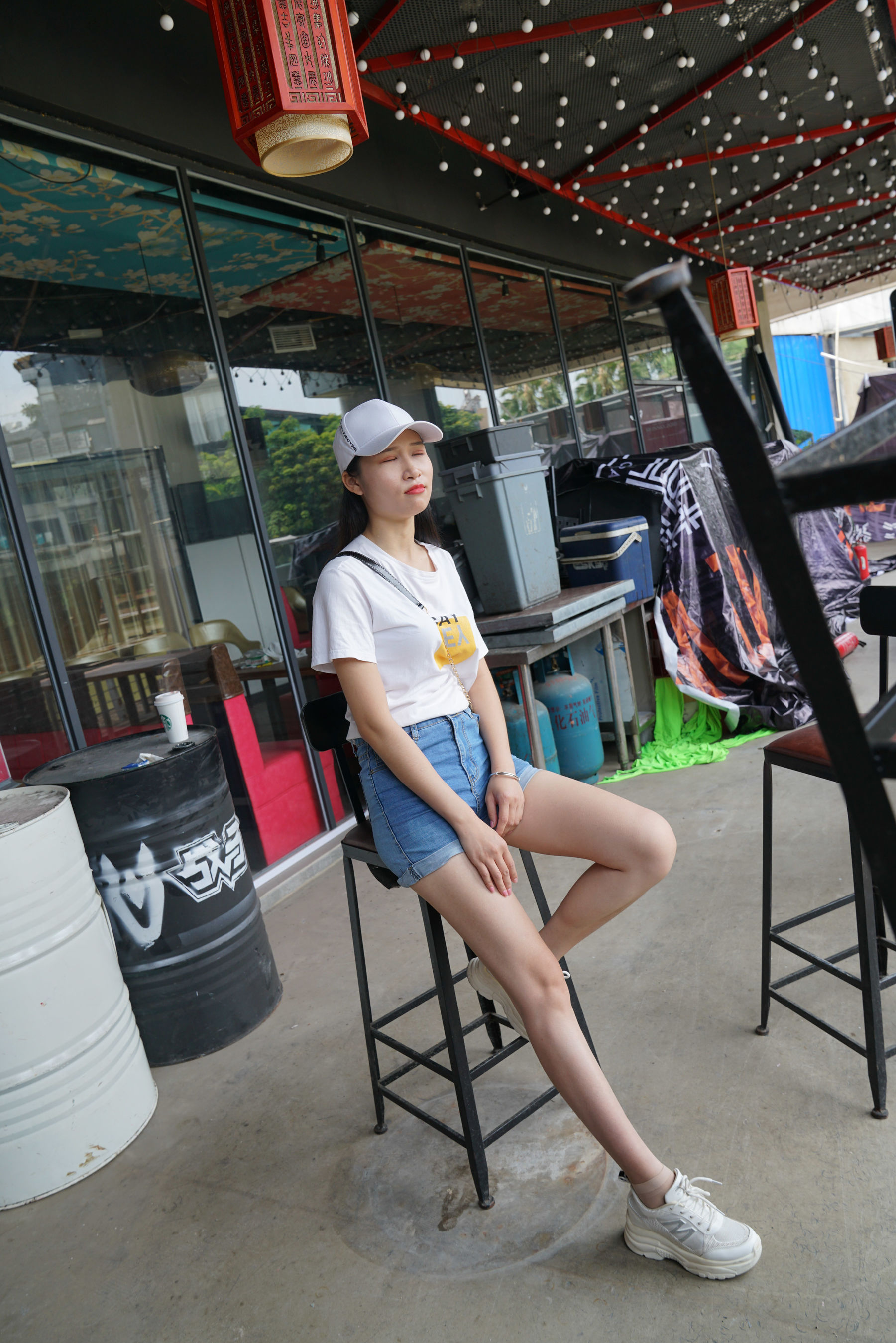 [慕丝女郎MussGirl] No.032 潘潘 绿地售楼小姐的美足你们见过吗？_第1张