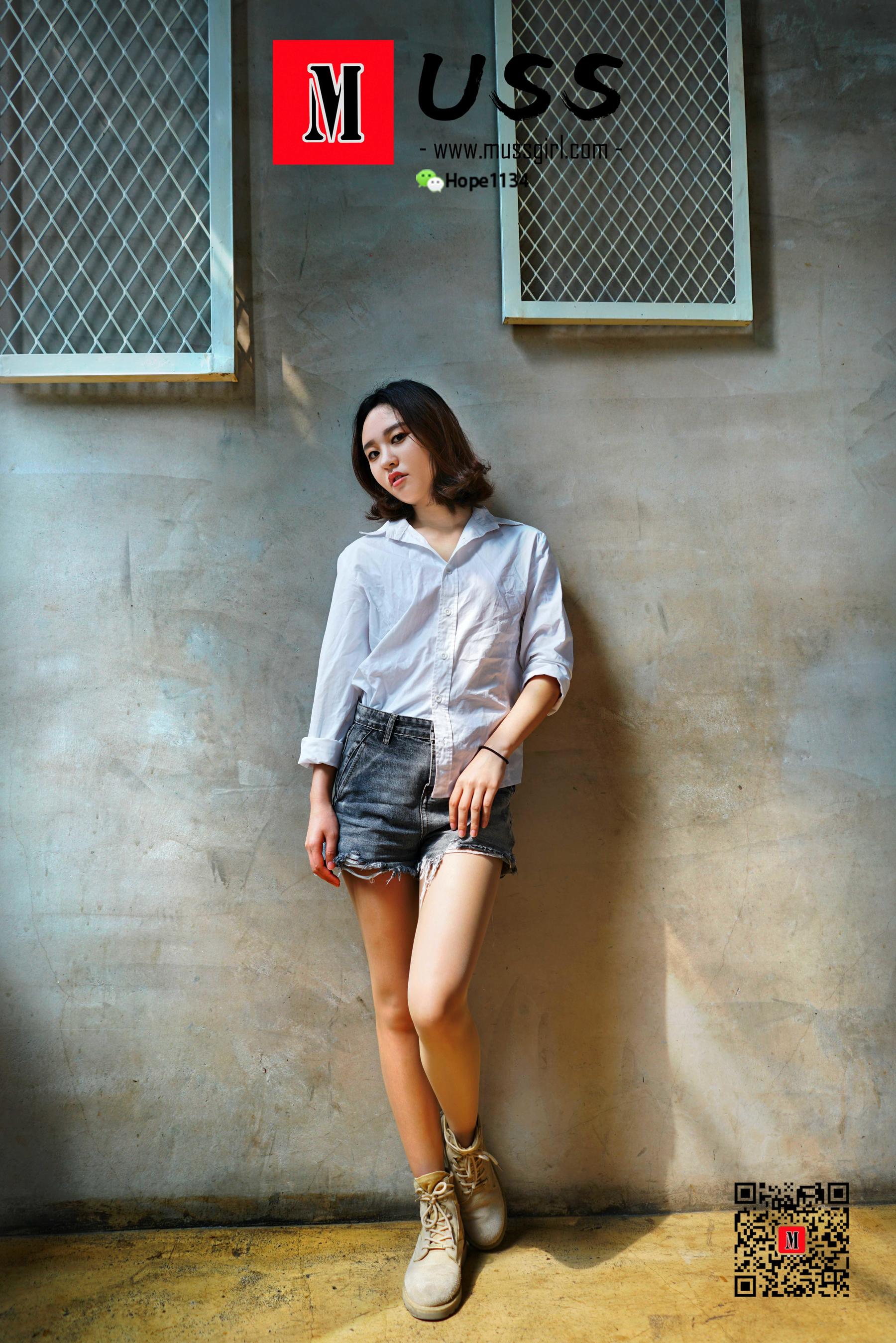 [慕丝女郎MussGirl] No.036 很酷吧，是她的靴子太热了_第1张