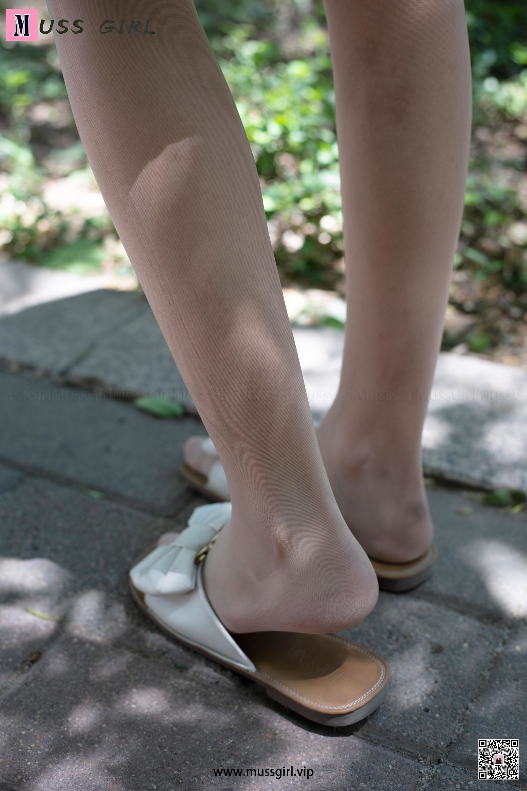 [慕丝女郎MussGirl] No.136 牛仔热裤肉丝美女2_第5张