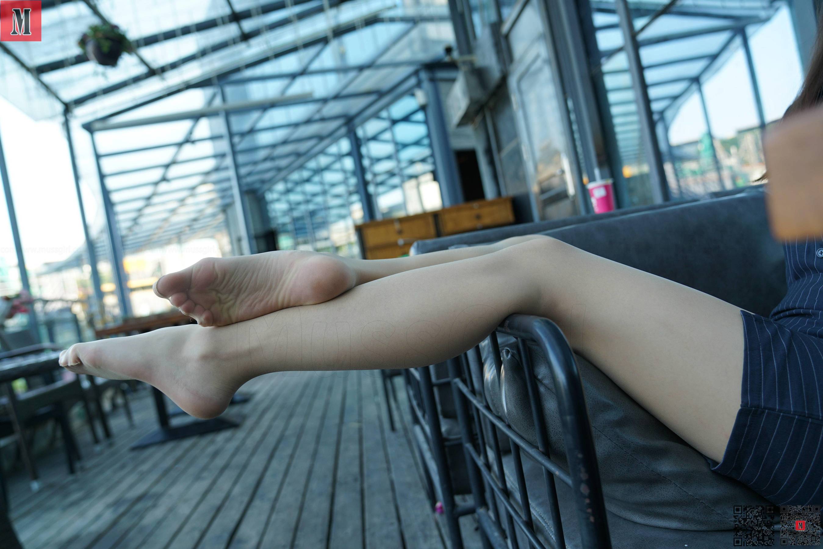 [慕丝女郎MussGirl] No.202 白领制服OL肉丝高跟_第5张