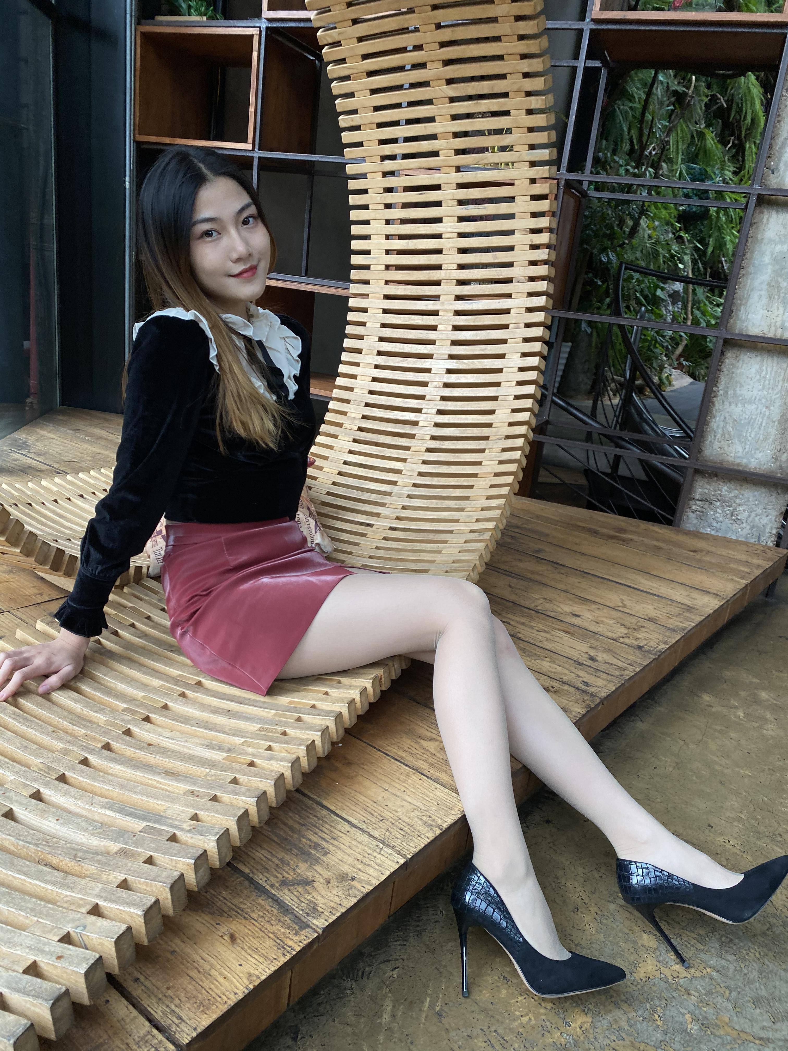 [慕丝女郎MussGirl] No.246 红色皮裙肉丝_第5张