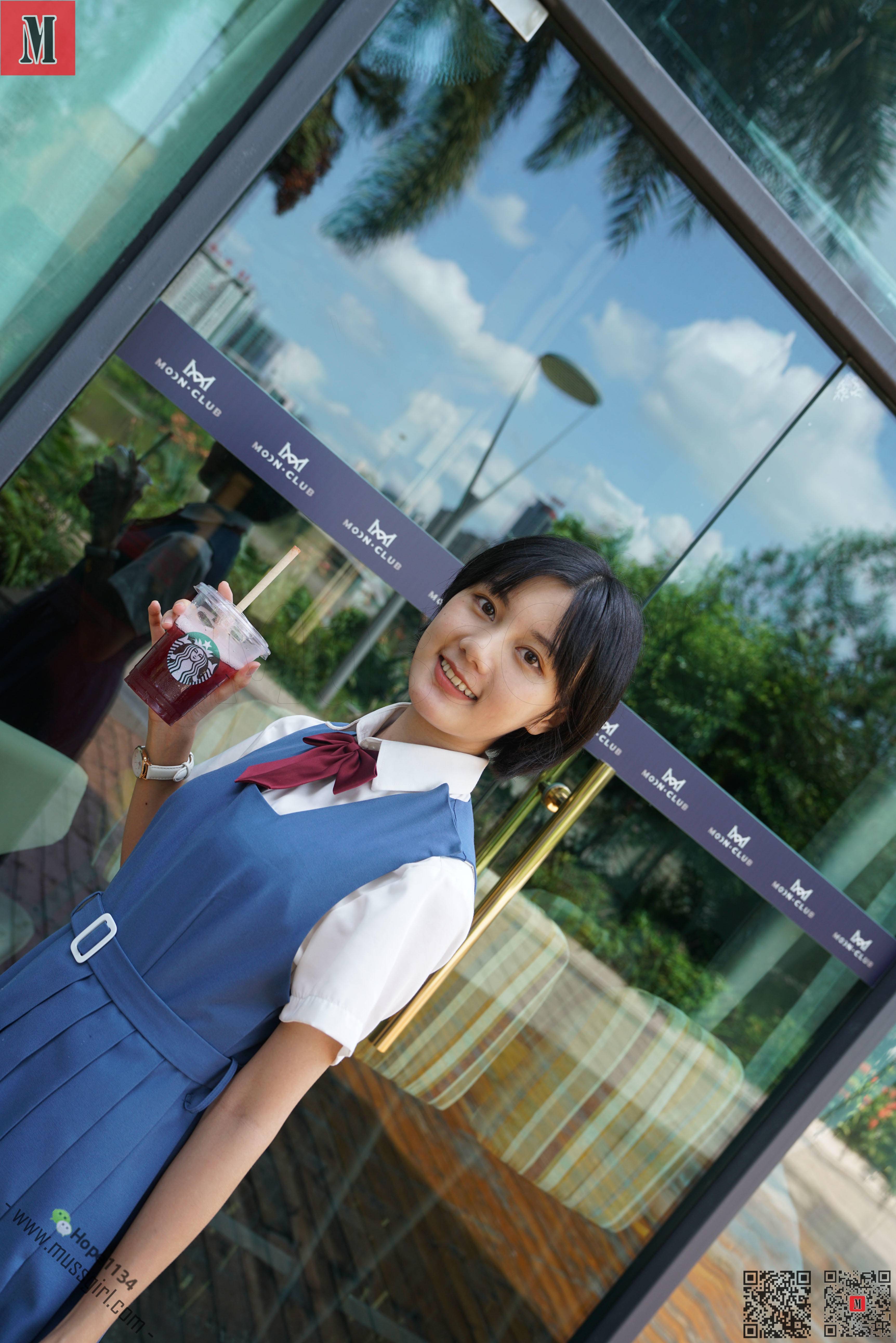 [慕丝女郎MussGirl] No.299 学生制服棉袜_第1张