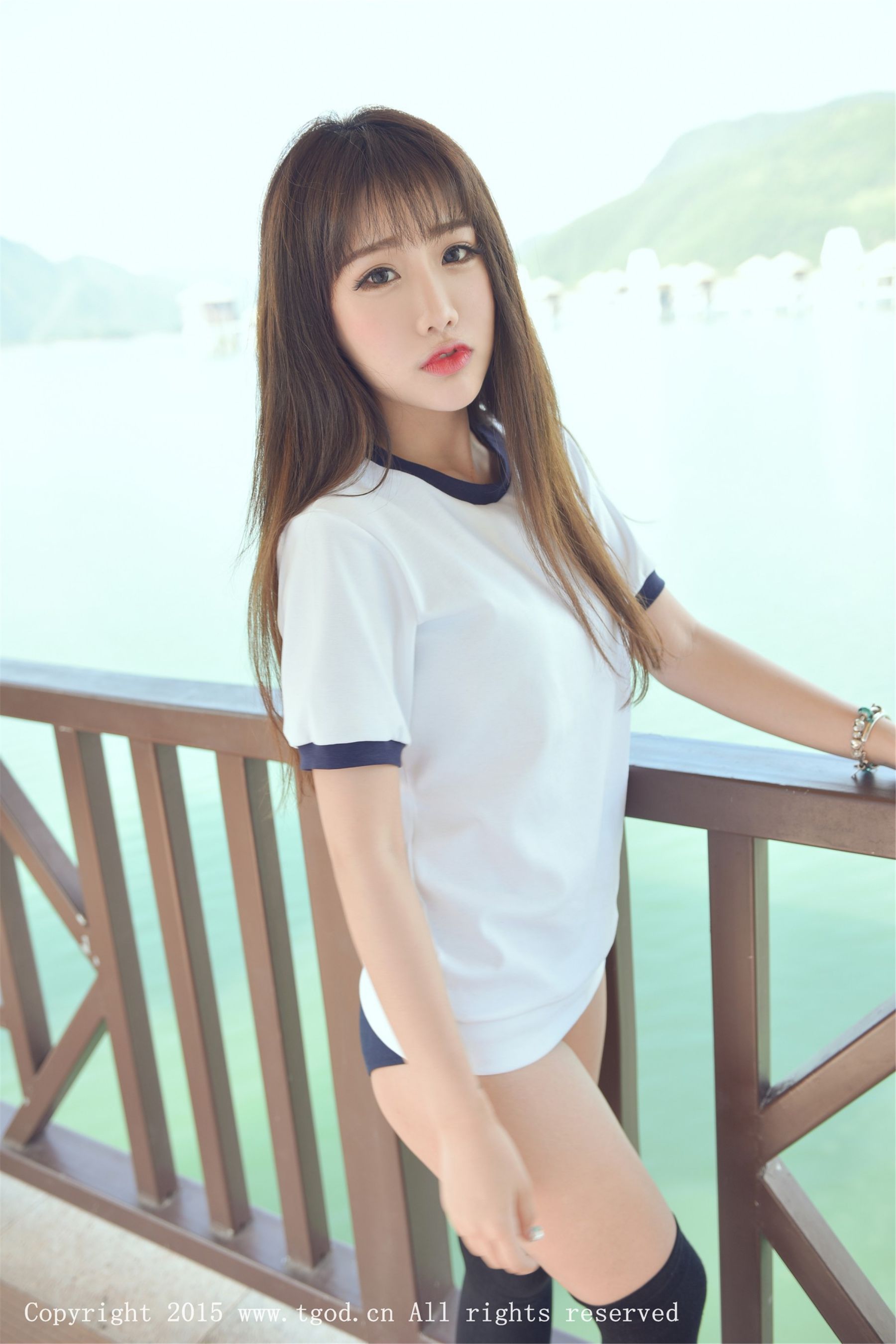 Akiki朱若慕《云曼旅拍》体操服、死库水系列 [TGOD推女神] 写真集_第4张