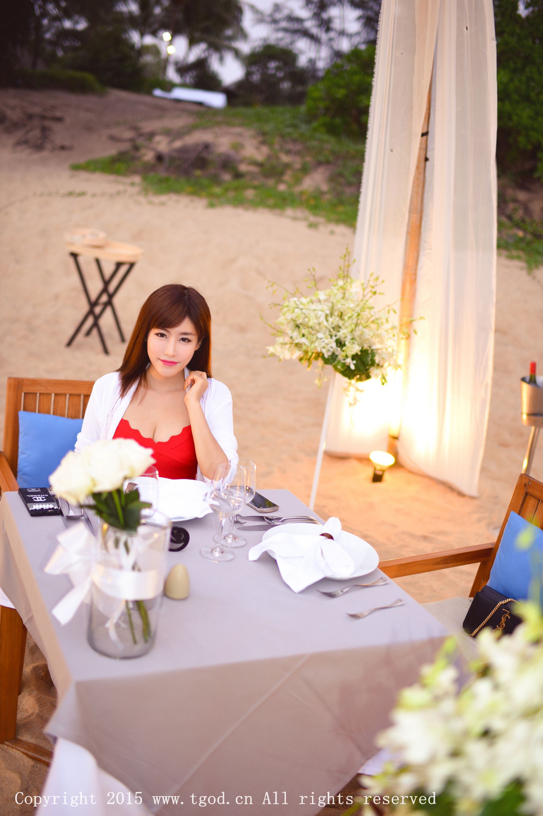 程小烦《普吉岛旅拍》沙滩小清新系列 [TGOD推女神] 写真集_第1张