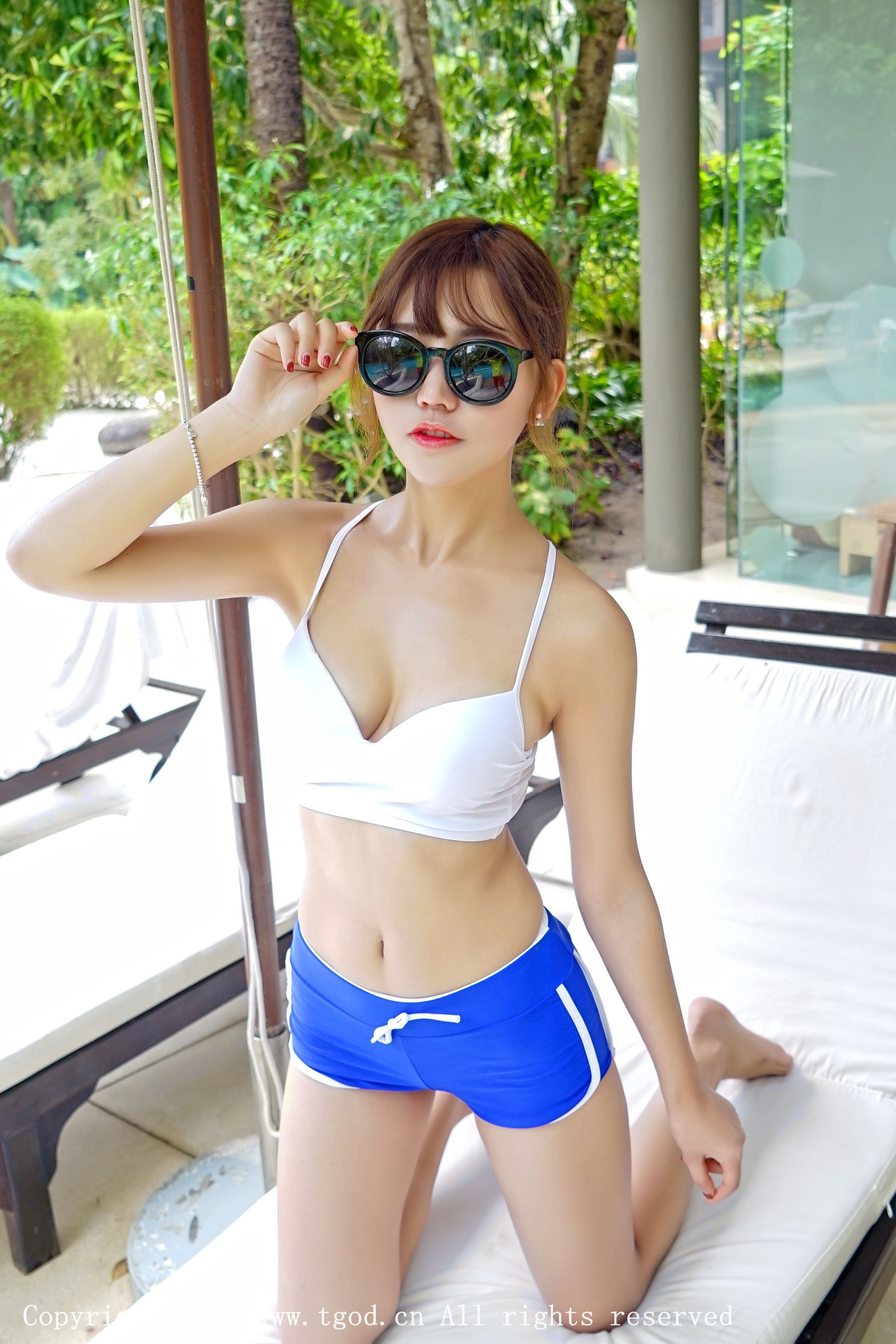 Milk楚楚《一抹甜美小清新》 [TGOD推女神] 写真集_第4张