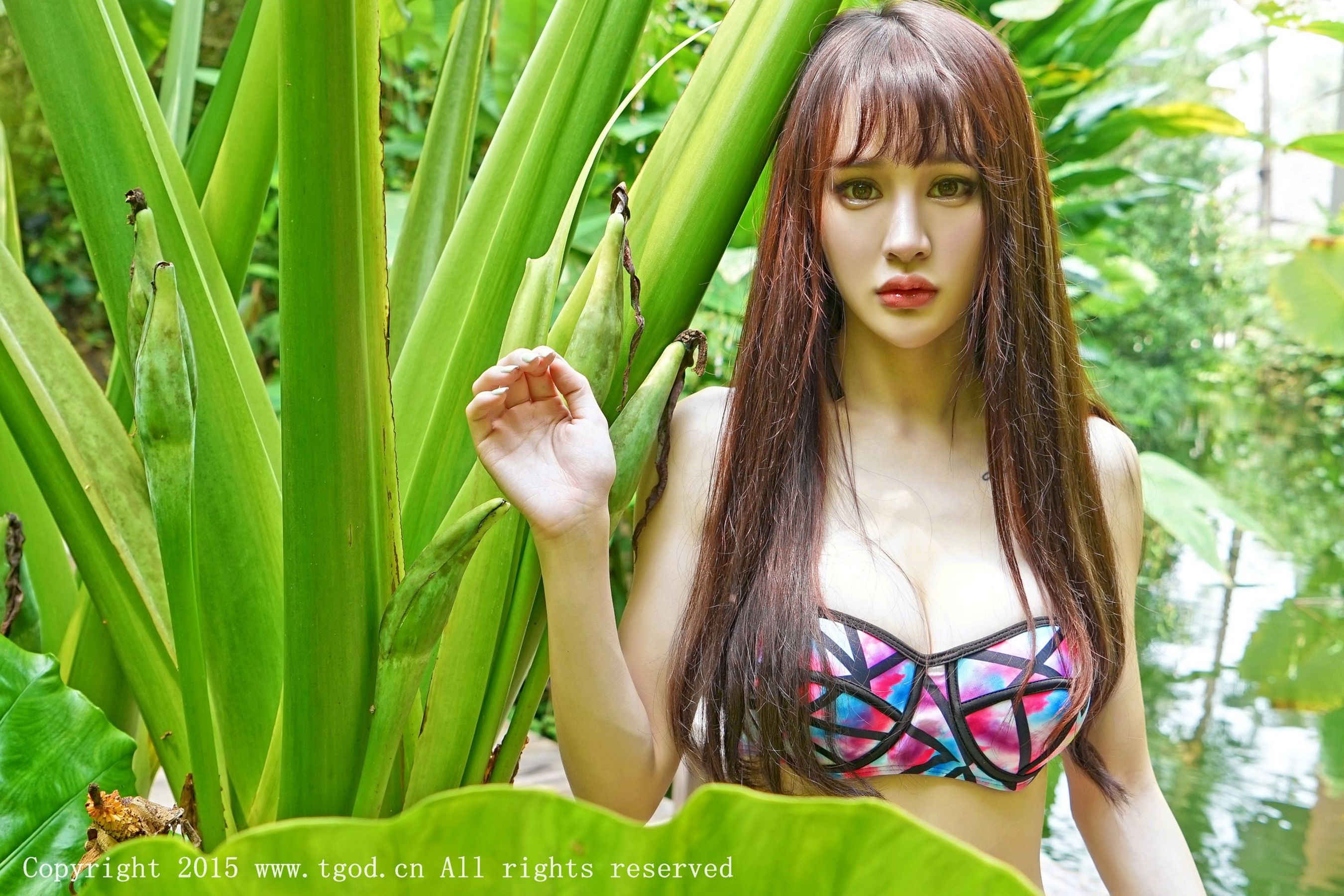 Cheryl青树《普吉岛旅拍》比基尼系列 [TGOD推女神] 写真集_第5张