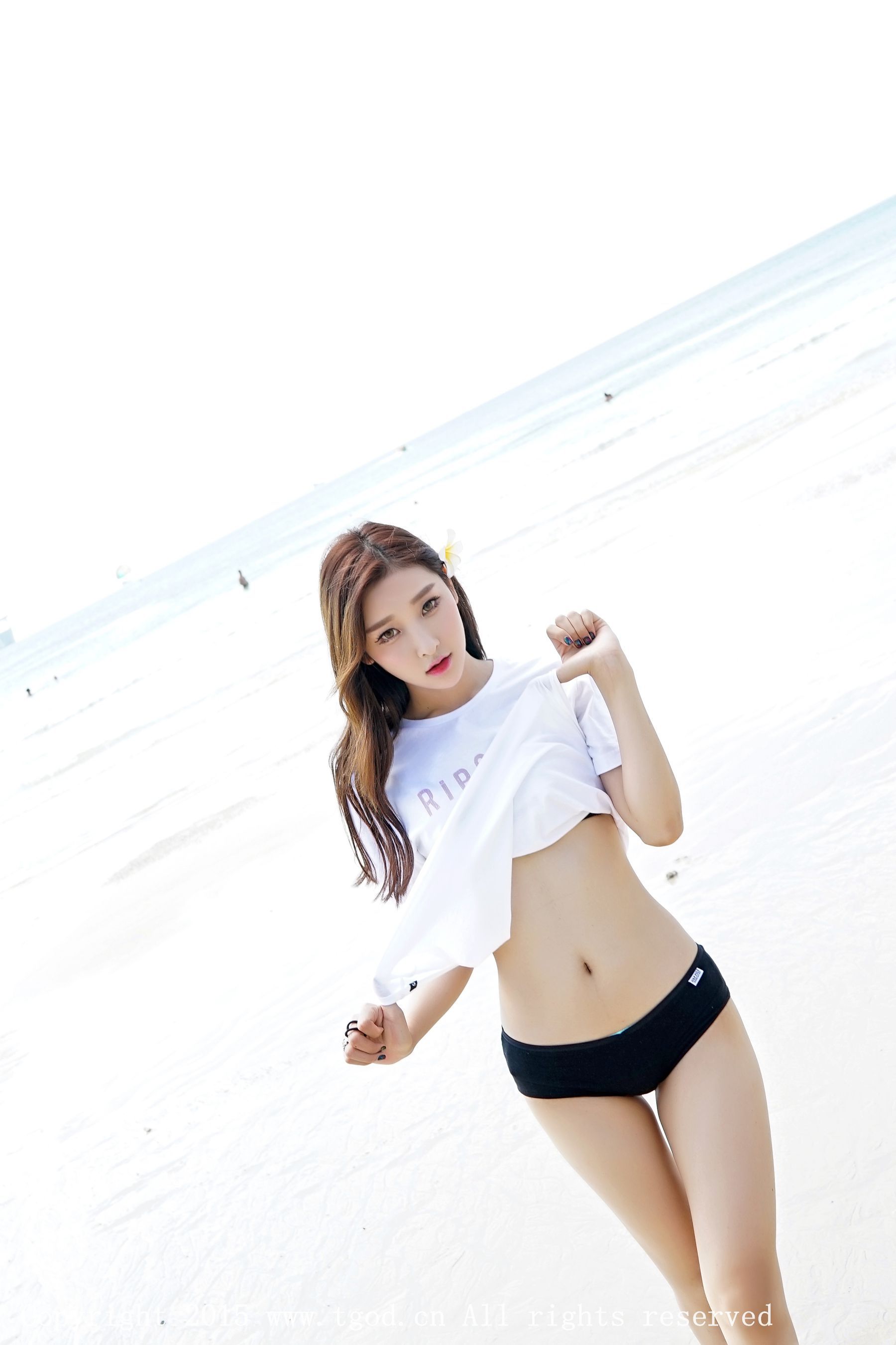 李筱乔JoJo《普吉岛旅拍》海边唯美系列 [TGOD推女神] 写真集_第1张