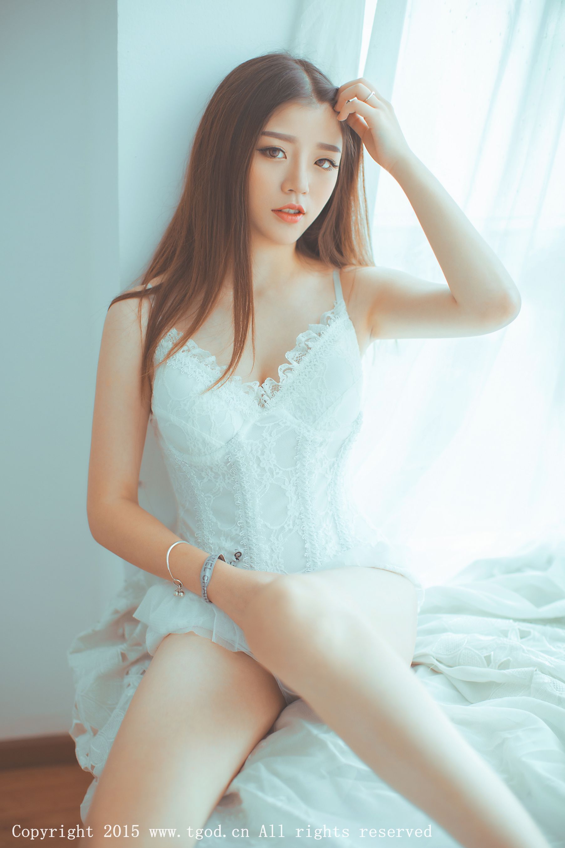 程彤颜《清纯诱惑》 [TGOD推女神] 写真集_第1张