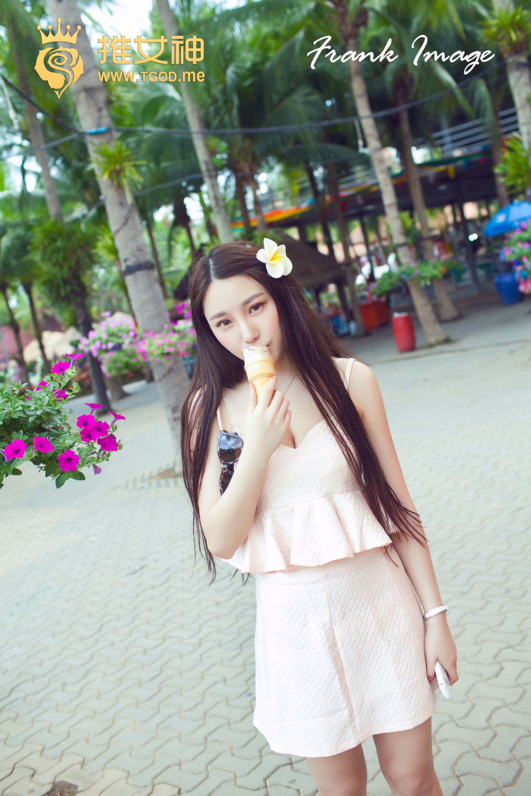 刘奕宁Lynn《甜美！娇嫩的花蕊》 [TGOD推女神] 写真集_第3张