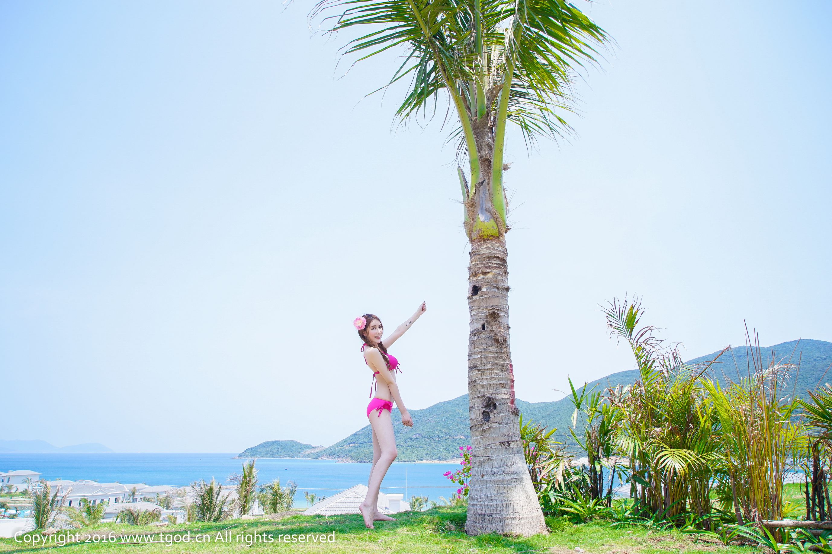 伍月yuer《百花争艳花仙子》 [推女神TGOD]_第4张