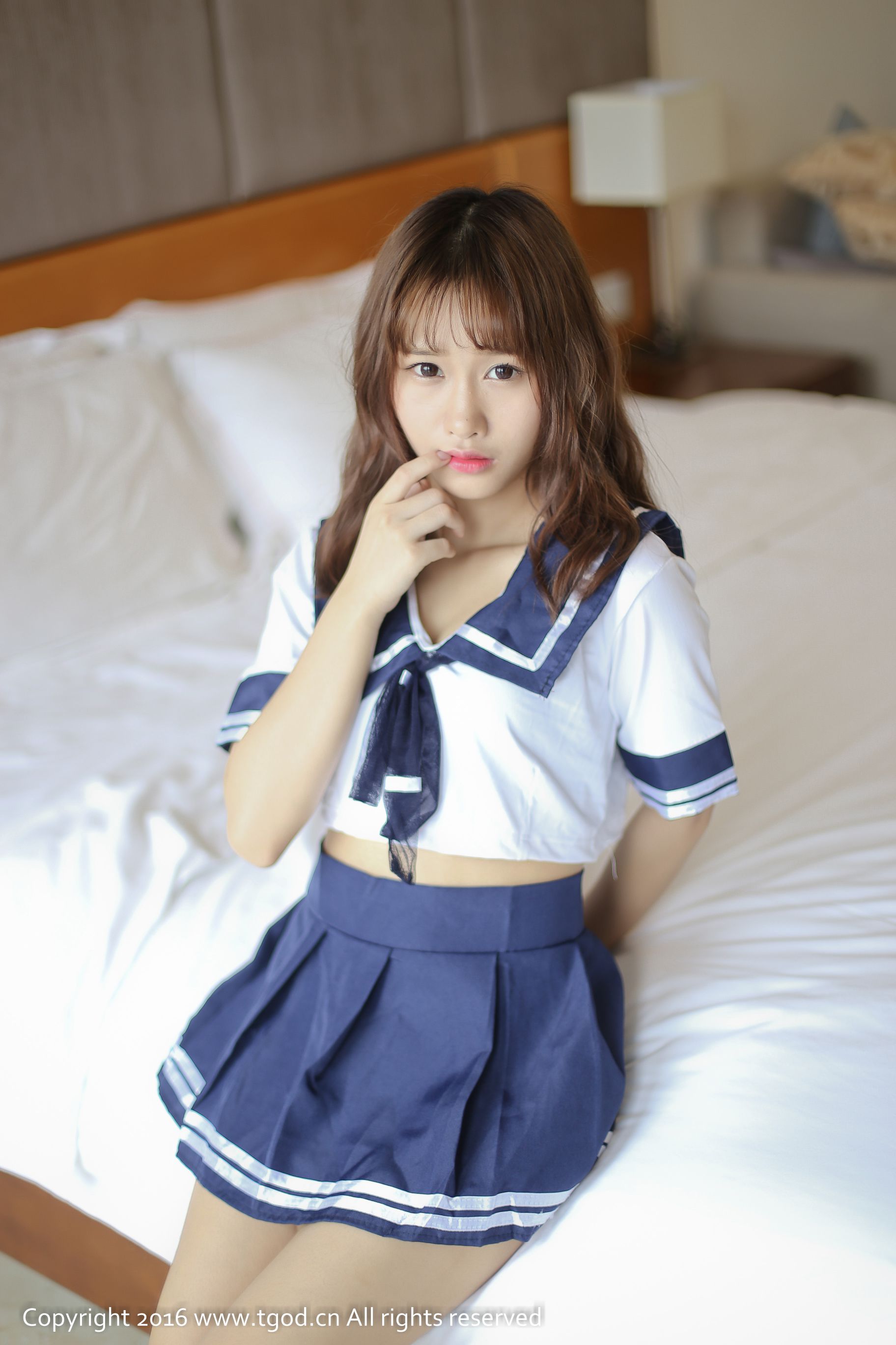 itt尼卡《调皮可耐学生范 制服诱惑》 [推女神TGOD]_第3张