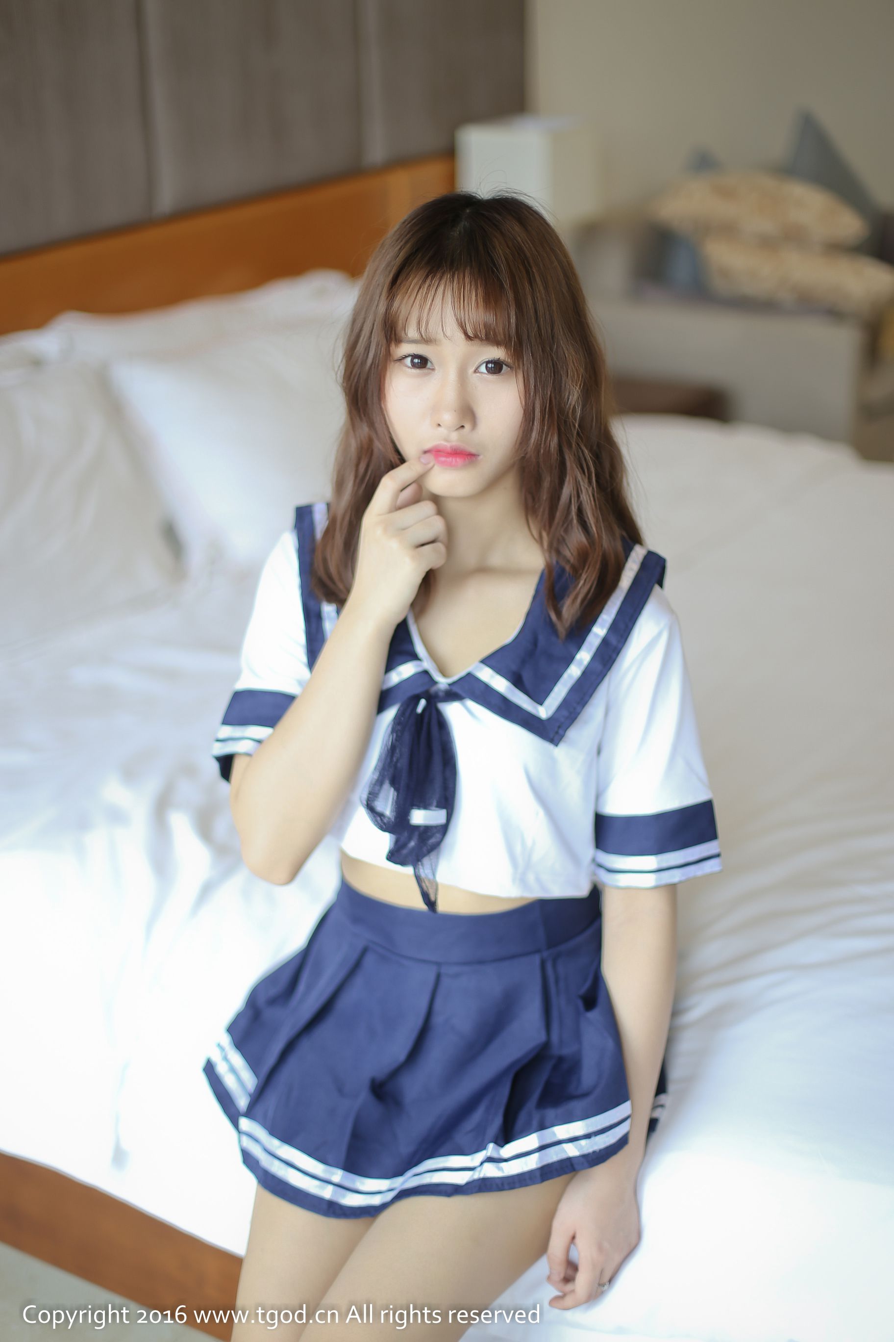 itt尼卡《调皮可耐学生范 制服诱惑》 [推女神TGOD]_第4张