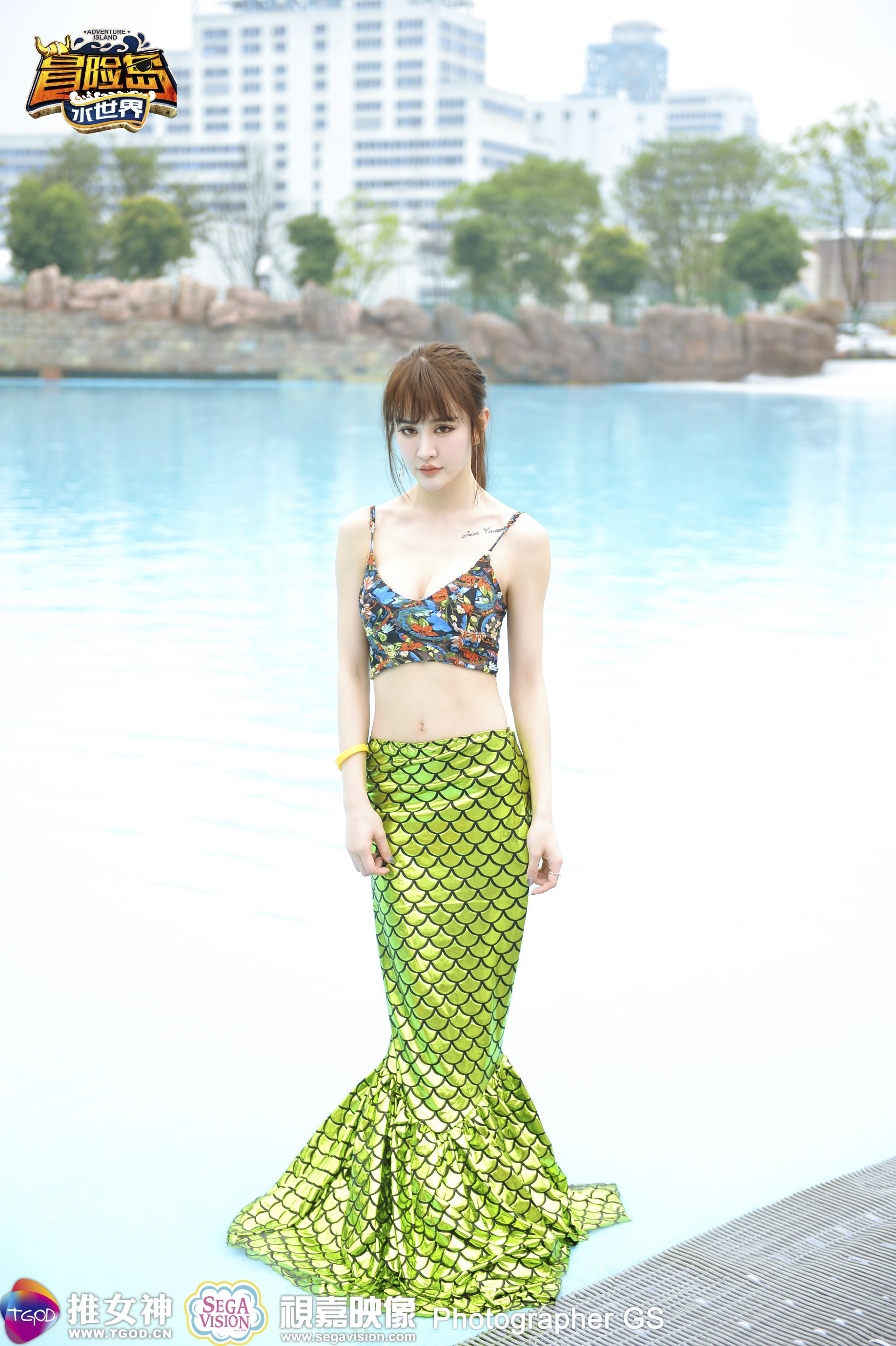 Milk楚楚/Cheryl青树/Akiki朱若慕/陆薇《冒险岛水世界》 [推女神TGOD]_第2张