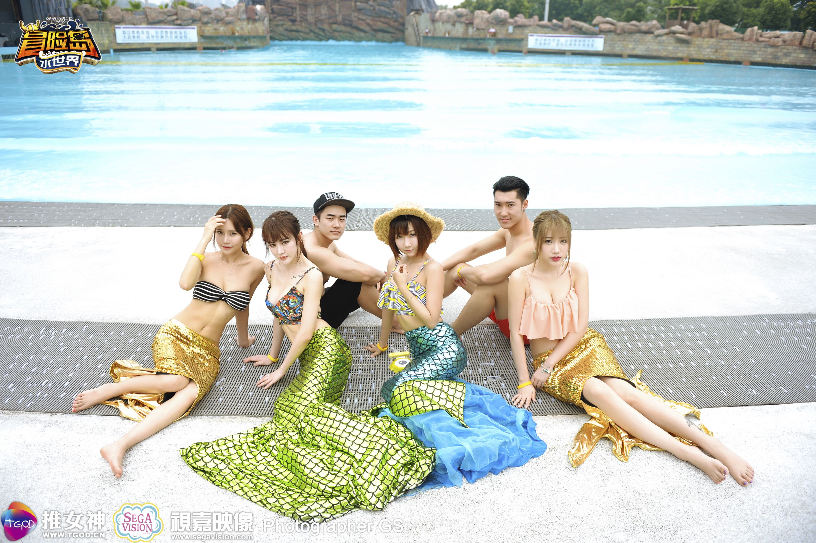 Milk楚楚/Cheryl青树/Akiki朱若慕/陆薇《冒险岛水世界》 [推女神TGOD]_第3张