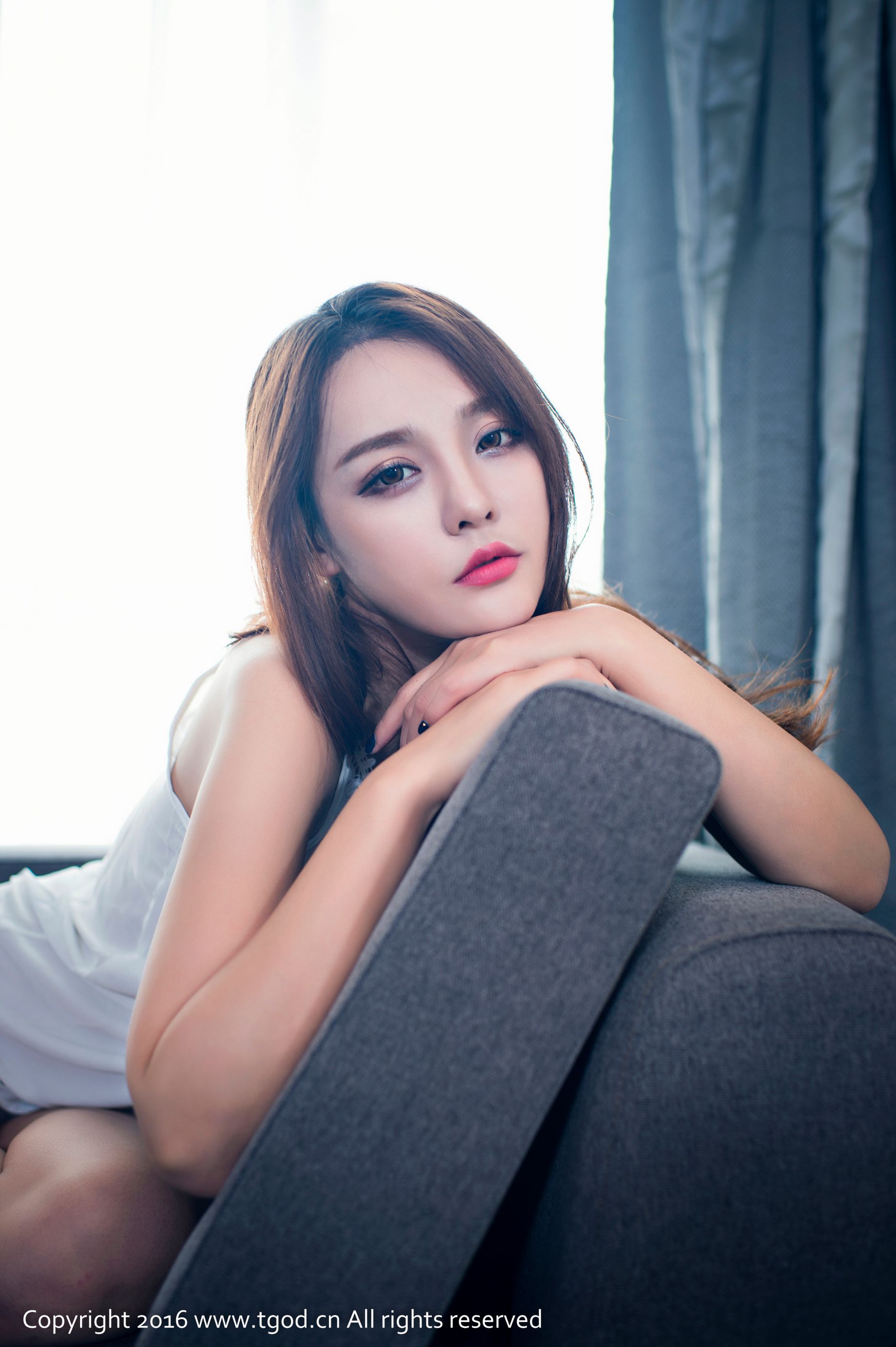 珍妮花《柔美纯情的尤物》 [推女神TGOD]_第1张