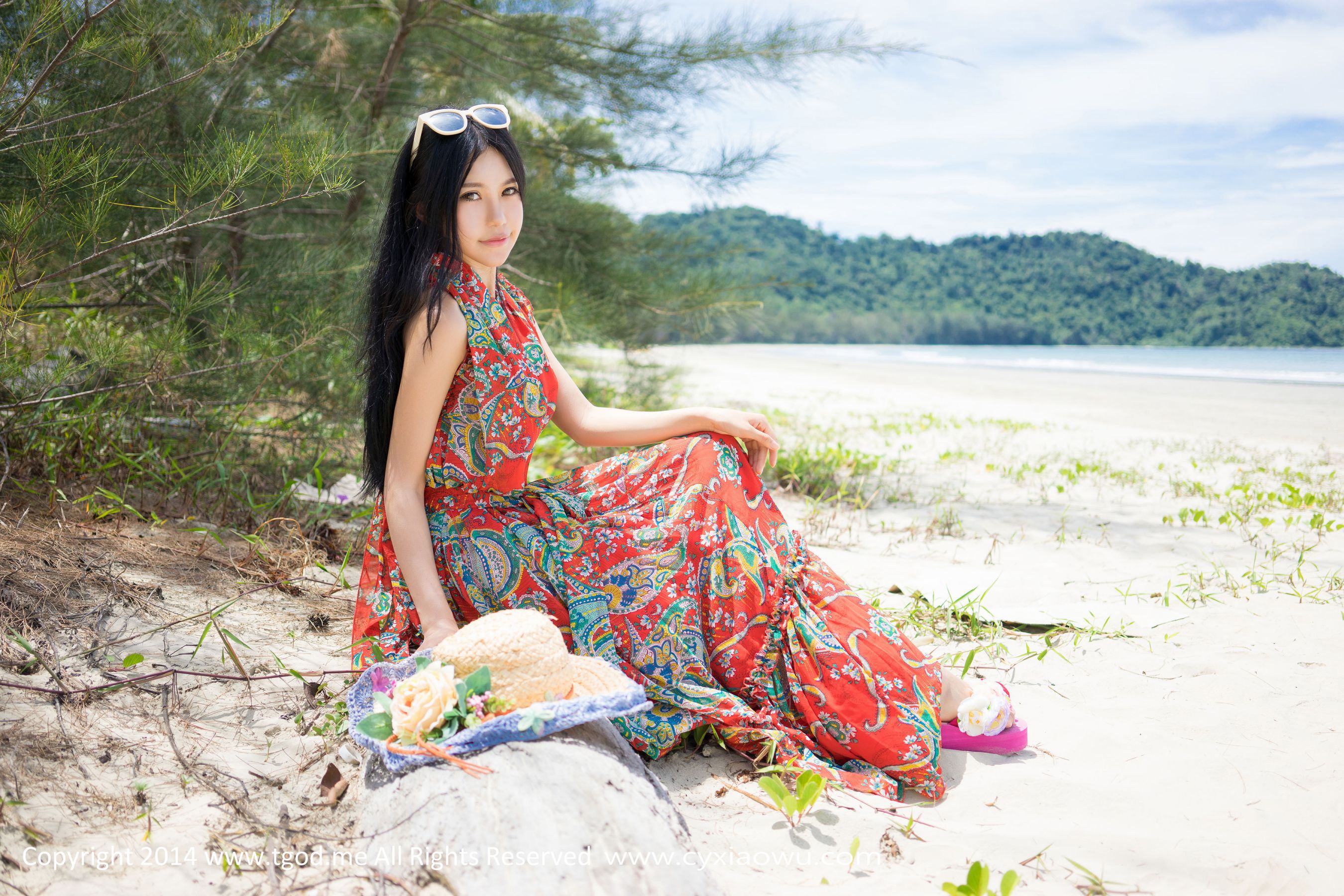 绮里嘉ula 《沙巴旅拍》小清新系列 [TGOD推女神] 写真集_第5张