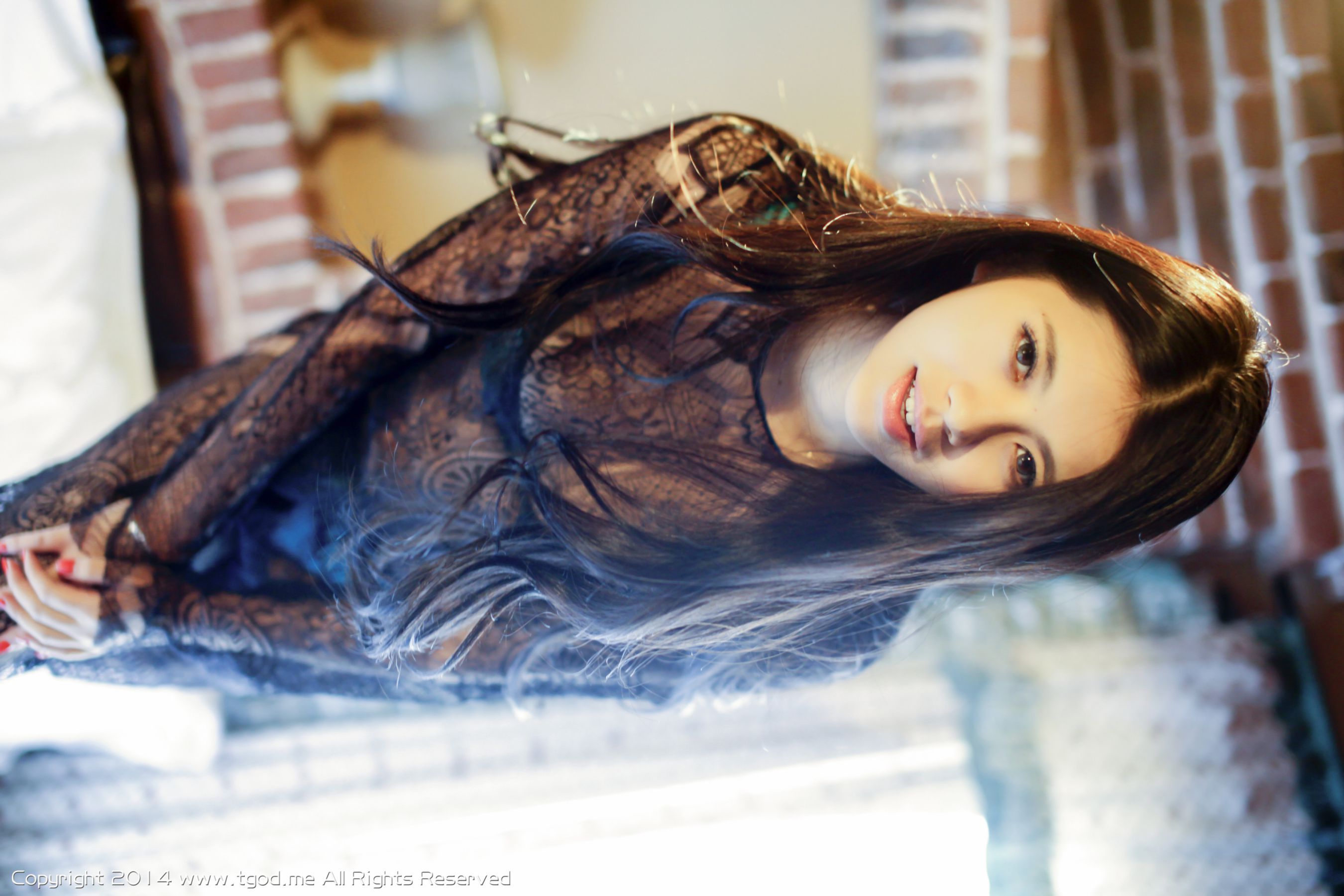 欧阳妮娜娜《惹火蕾丝 性感御姐》 [TGOD推女神] 写真集_第2张