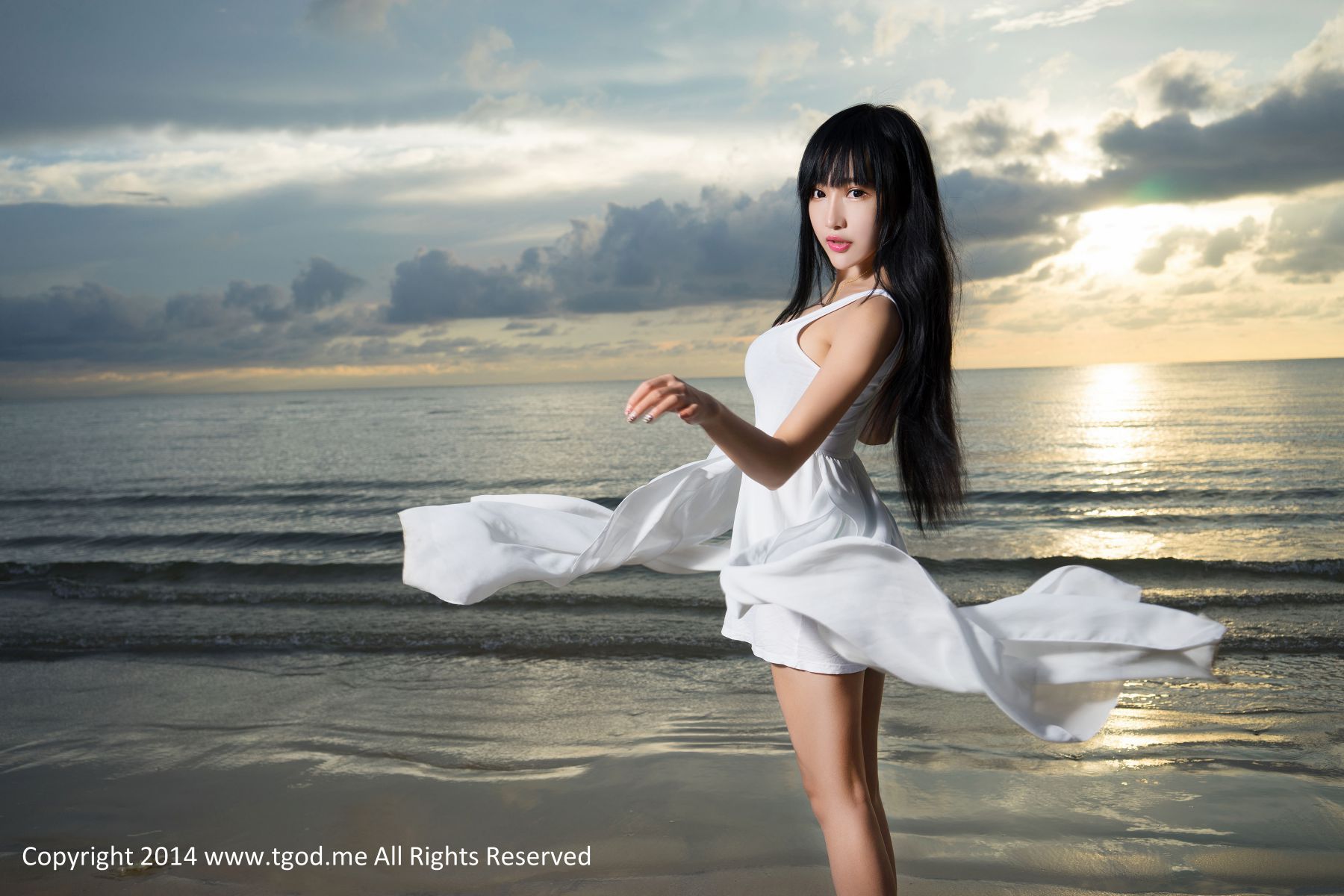 杨上萱《快乐的美丽》 [TGOD推女神] 写真集_第5张